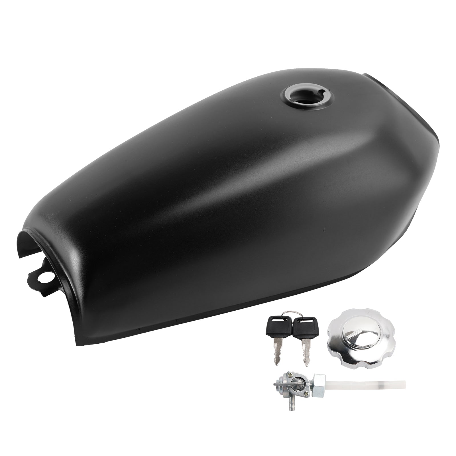 Honda CG 125 Cafe Racer Petrol Fuel Gas Tank 9L / 2.4 Gal Matte Black