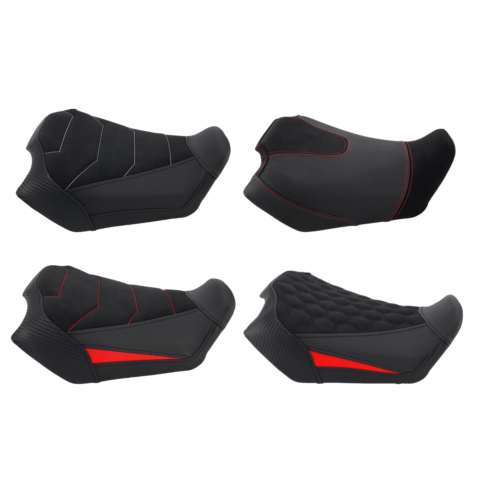 24-25 RedB Honda Cb650R Cbr650R Front Driver Raider Seat Pillion Saddle Reda