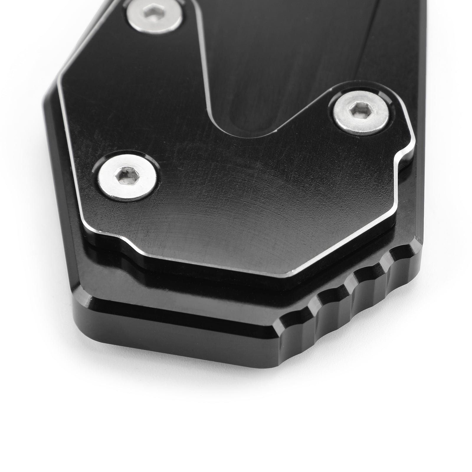 14-15 BMW R1200RT Motorcycle Side Stand Kickstand Pad Extension Plate Black