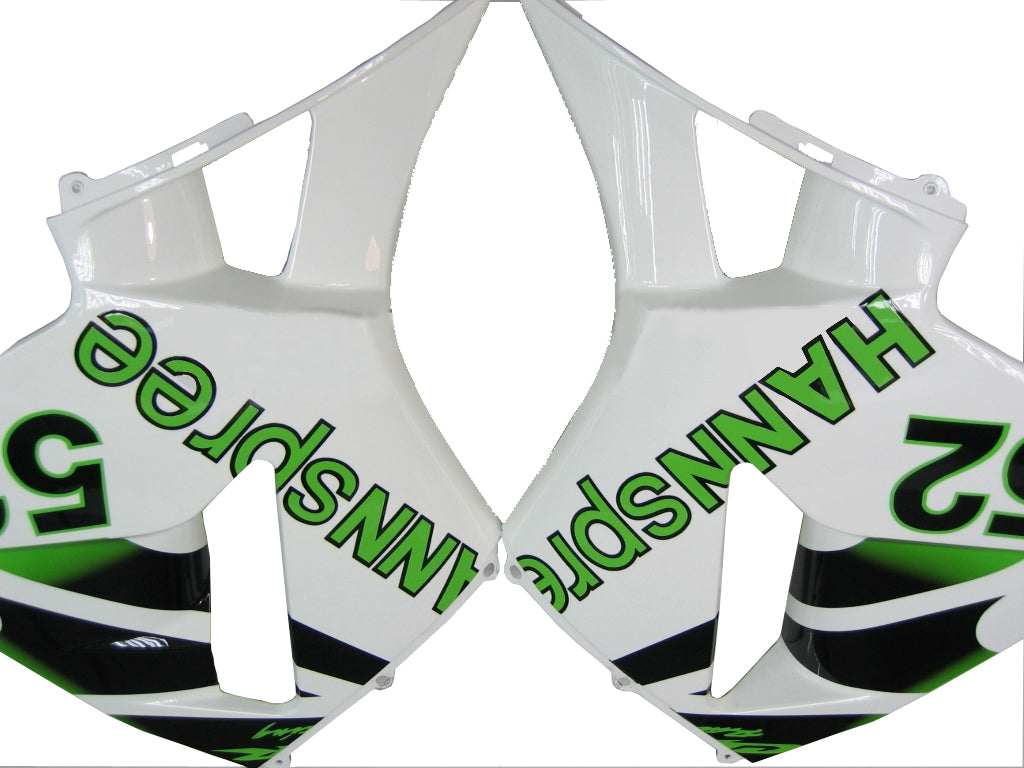Amotopart 2005-2006 Honda CBR600RR Green White Abzugskit