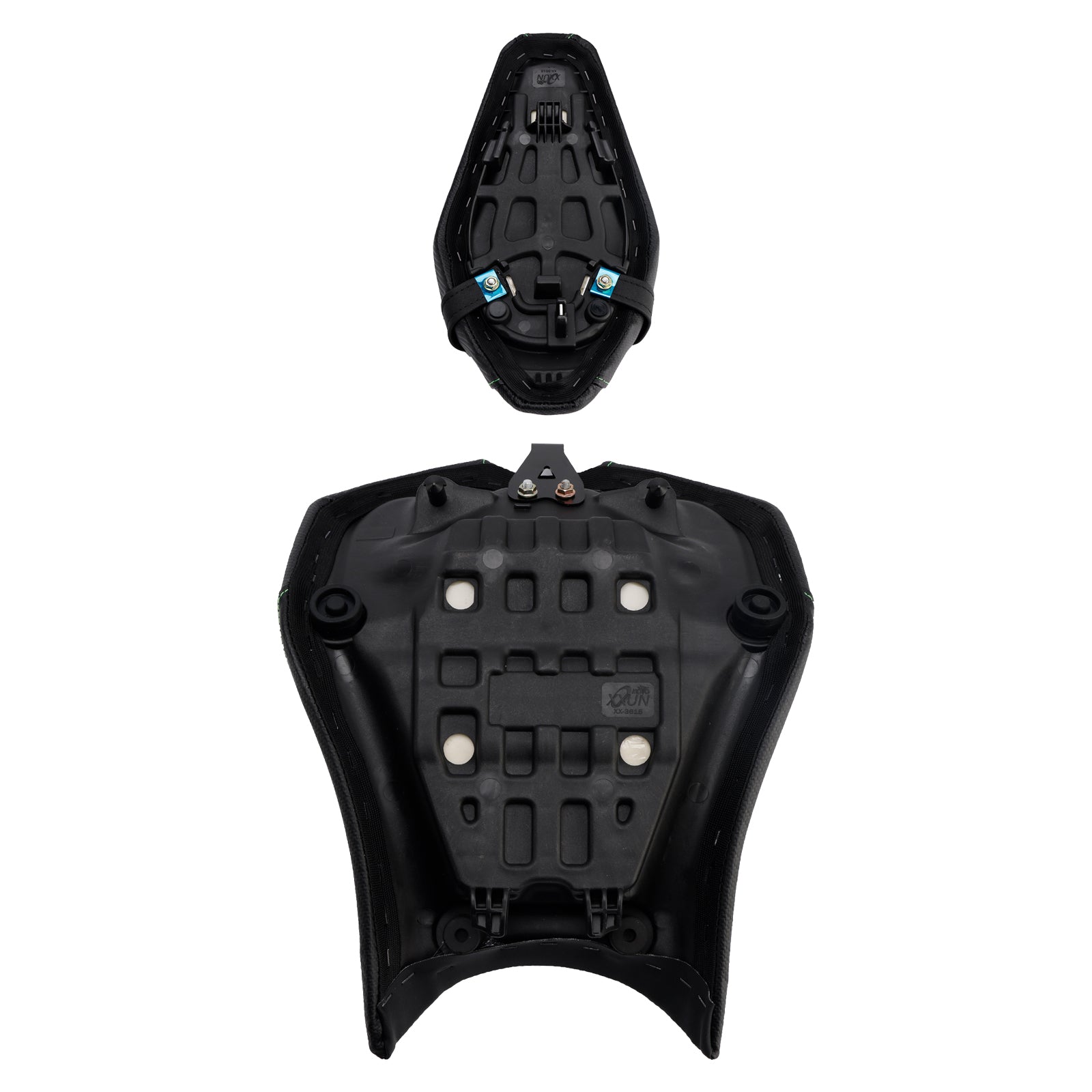2025 Kawasaki Z900 Zr900-F Front&Rear Raider Passenger Cushion Kit Green2