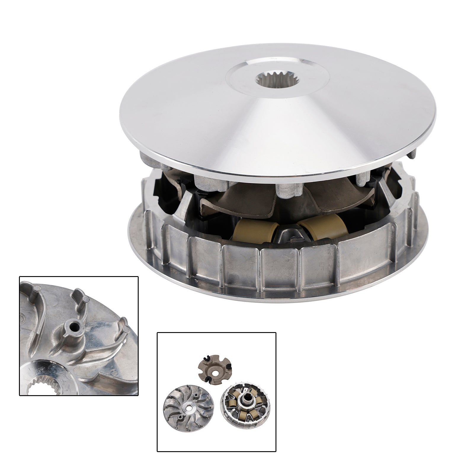 13-22 Honda Nss Forza 300 Front Clutch Variator Pulley Set 22011-Kab-000