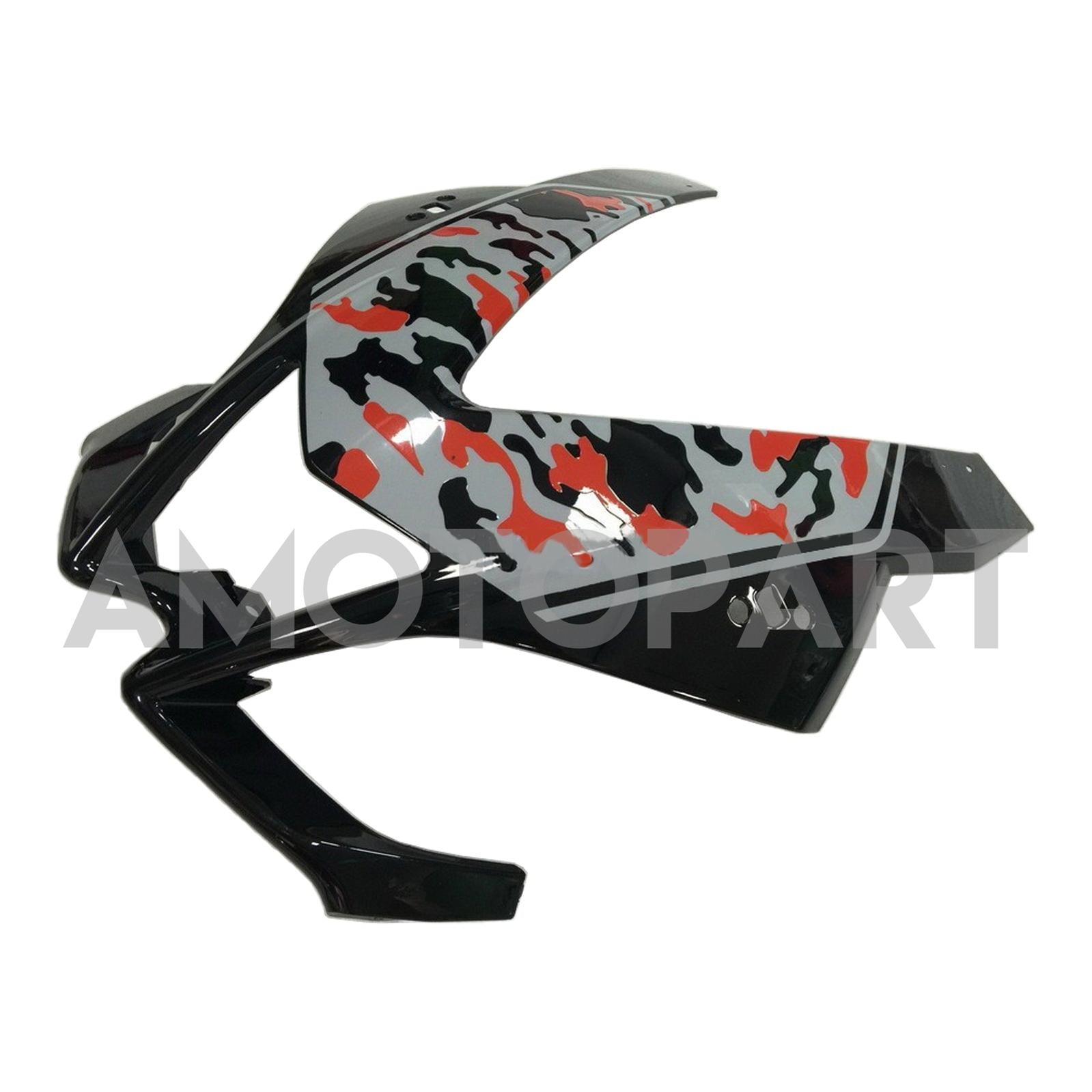 Amotopart 2009-2015 RSV4 1000 Aprilia Red&Grey Camo Fairing Kit