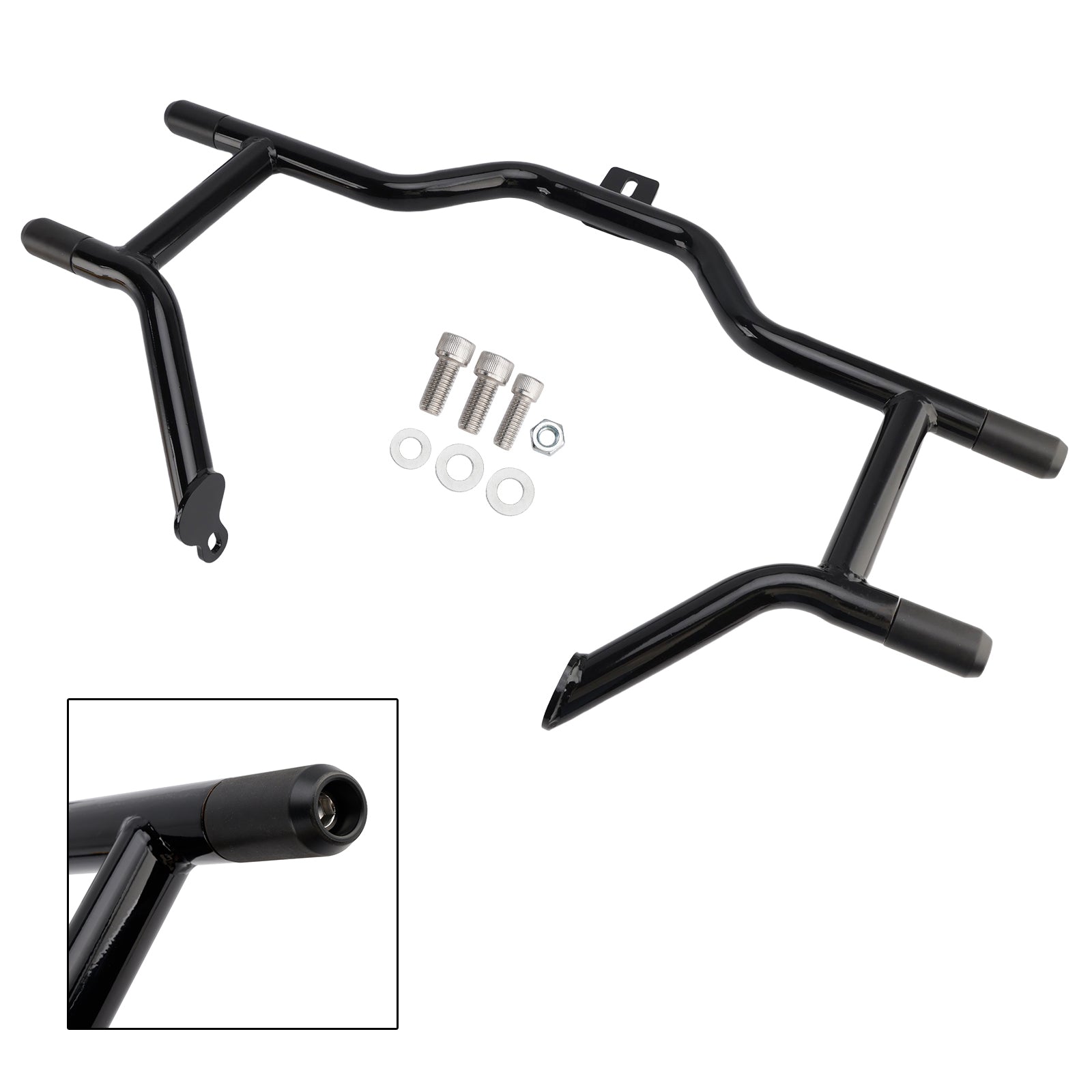 09-23 Touring Road King Bumper Engine Protection Guard Crash Bar Black