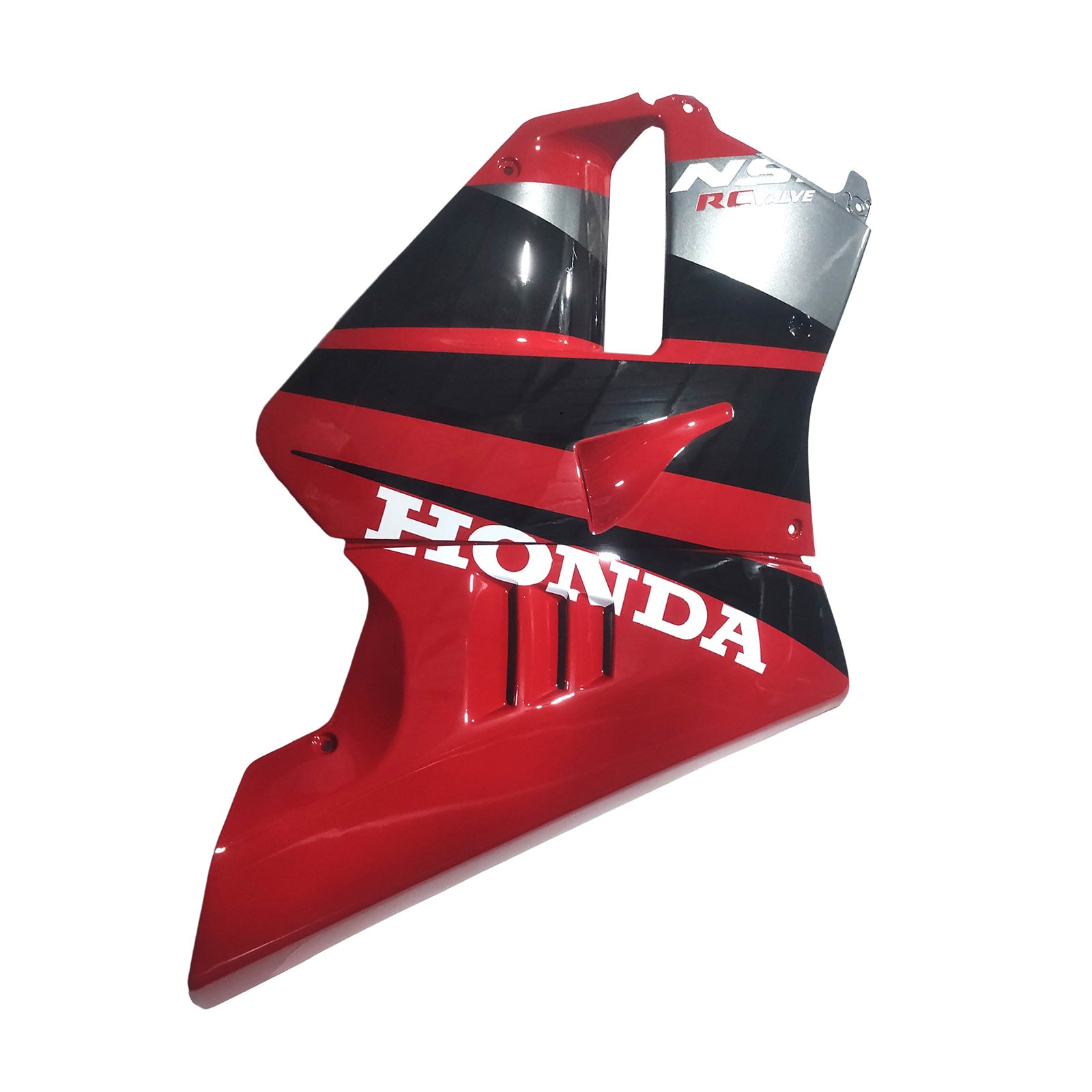 Amotopart 1990-1993 Honda NSR250 PGM-3 Red Black Fairing Kit