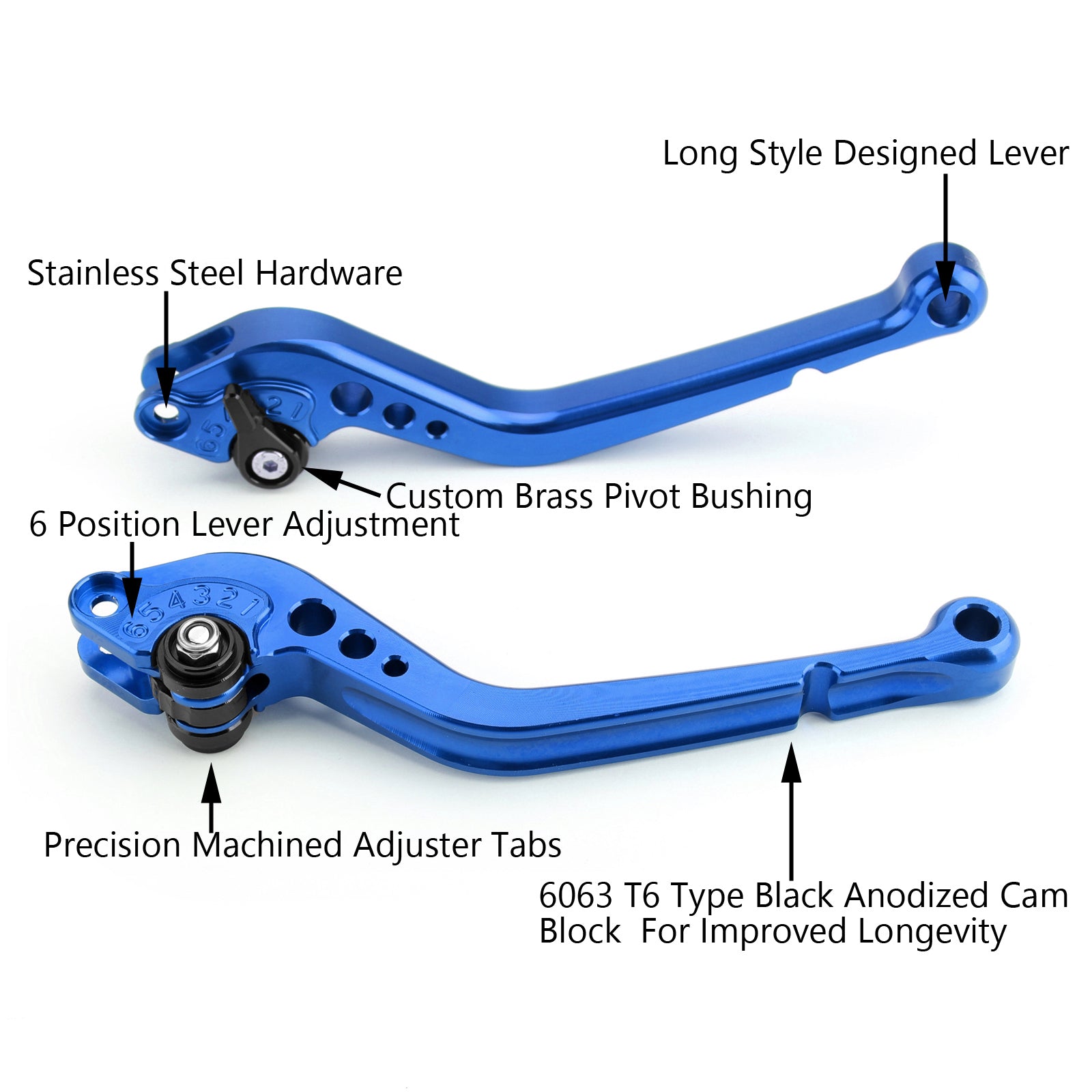 KTM 790 Duke 2018 2016 2017用のロングクラッチブレーキレバー