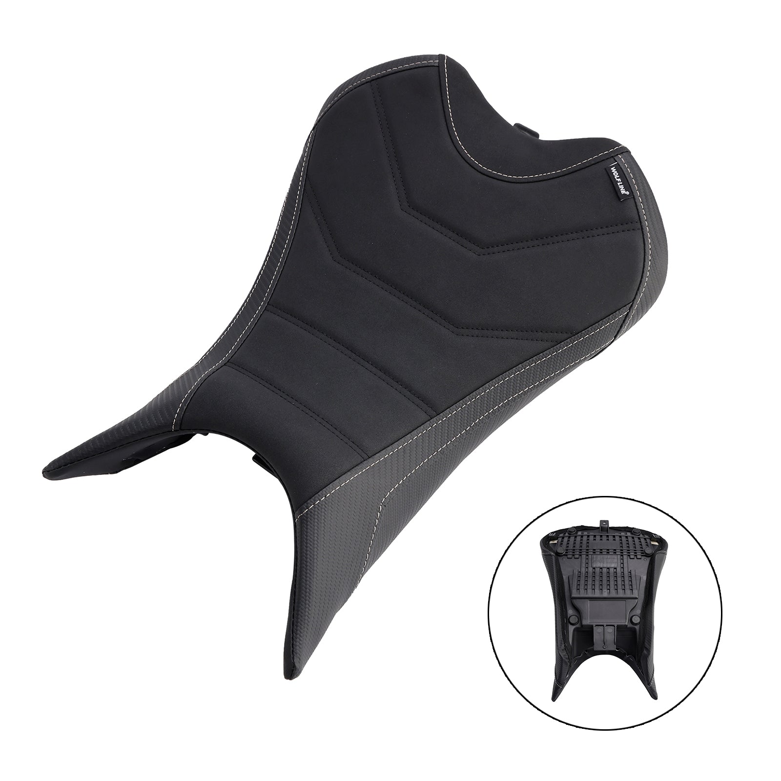 2023-2024 Street Triple 765/S/R Front Driver Seat Raider Cushion Red