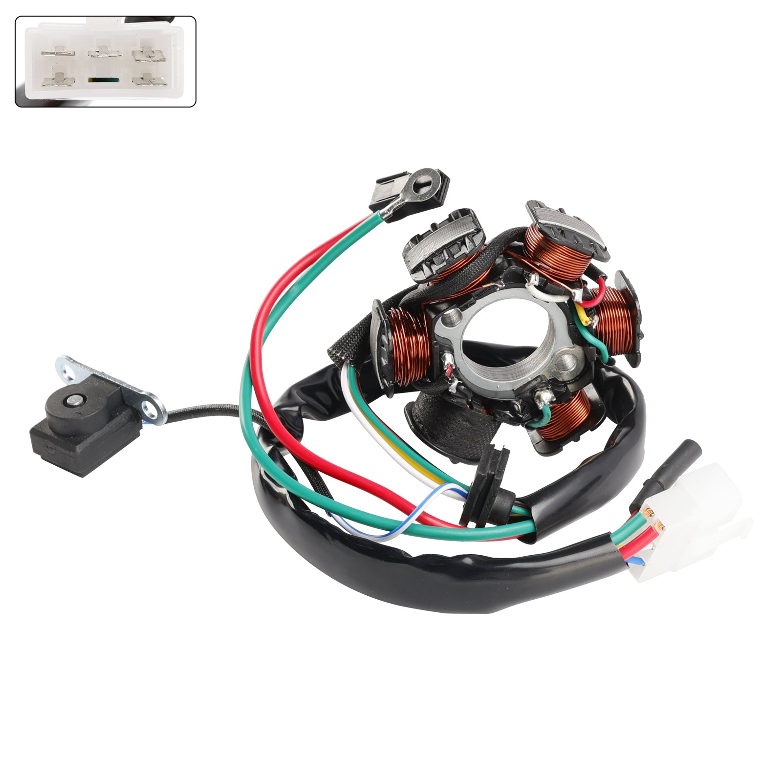 Honda Bali 50 DIO 50 Elite 50 SR50 SA50 SK50 6 Coil Stator Magneto 83mm 31120-GAV-702