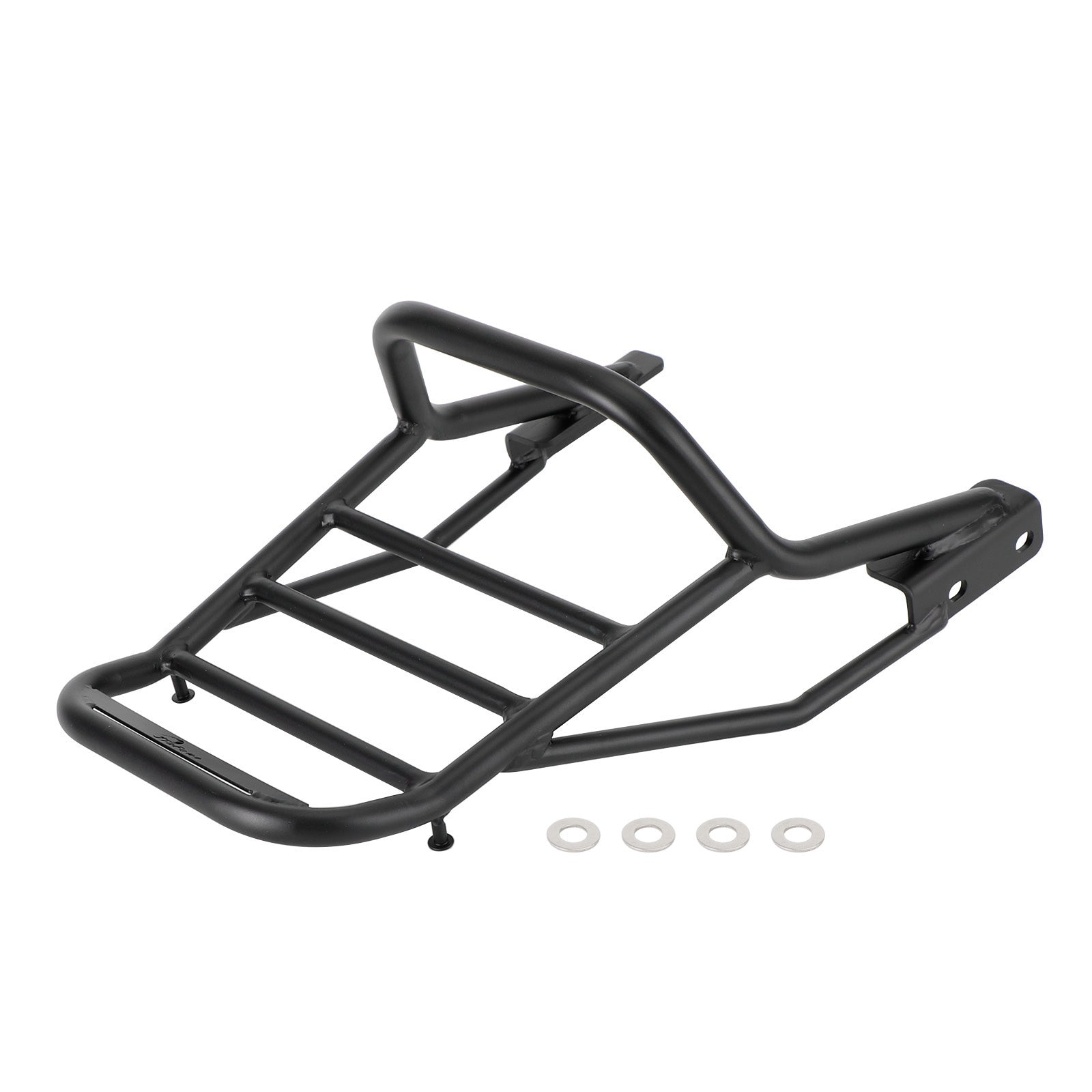 Tube Rear Rack - Black For Bonneville Speedmaster 1200 Luggage Carry Rack 18-22