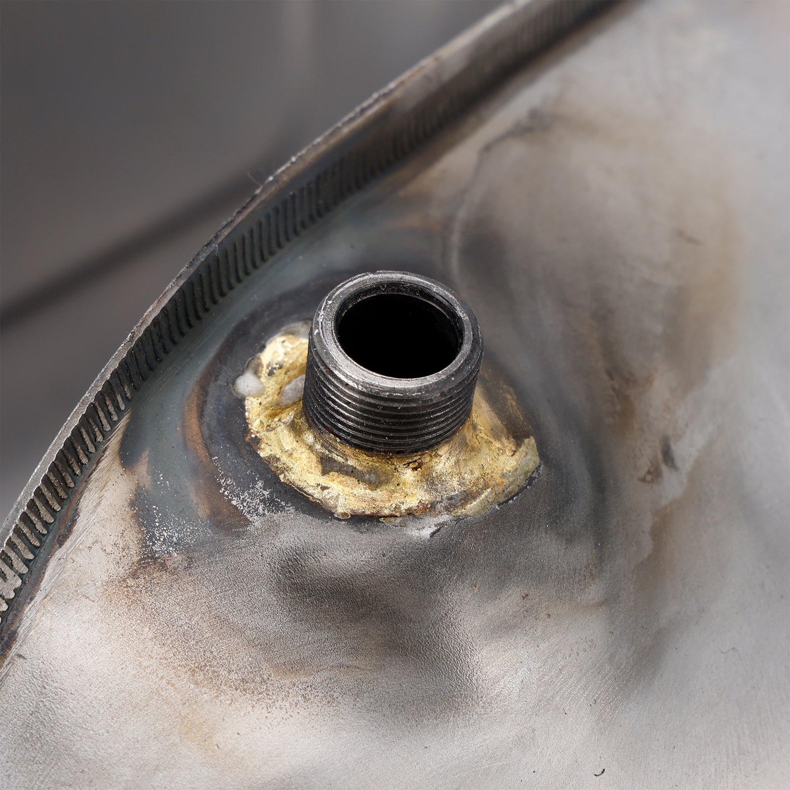 Simson S51 / S50 / S70 Fuel Petrol Tank & Tank Side Cover Unpainted