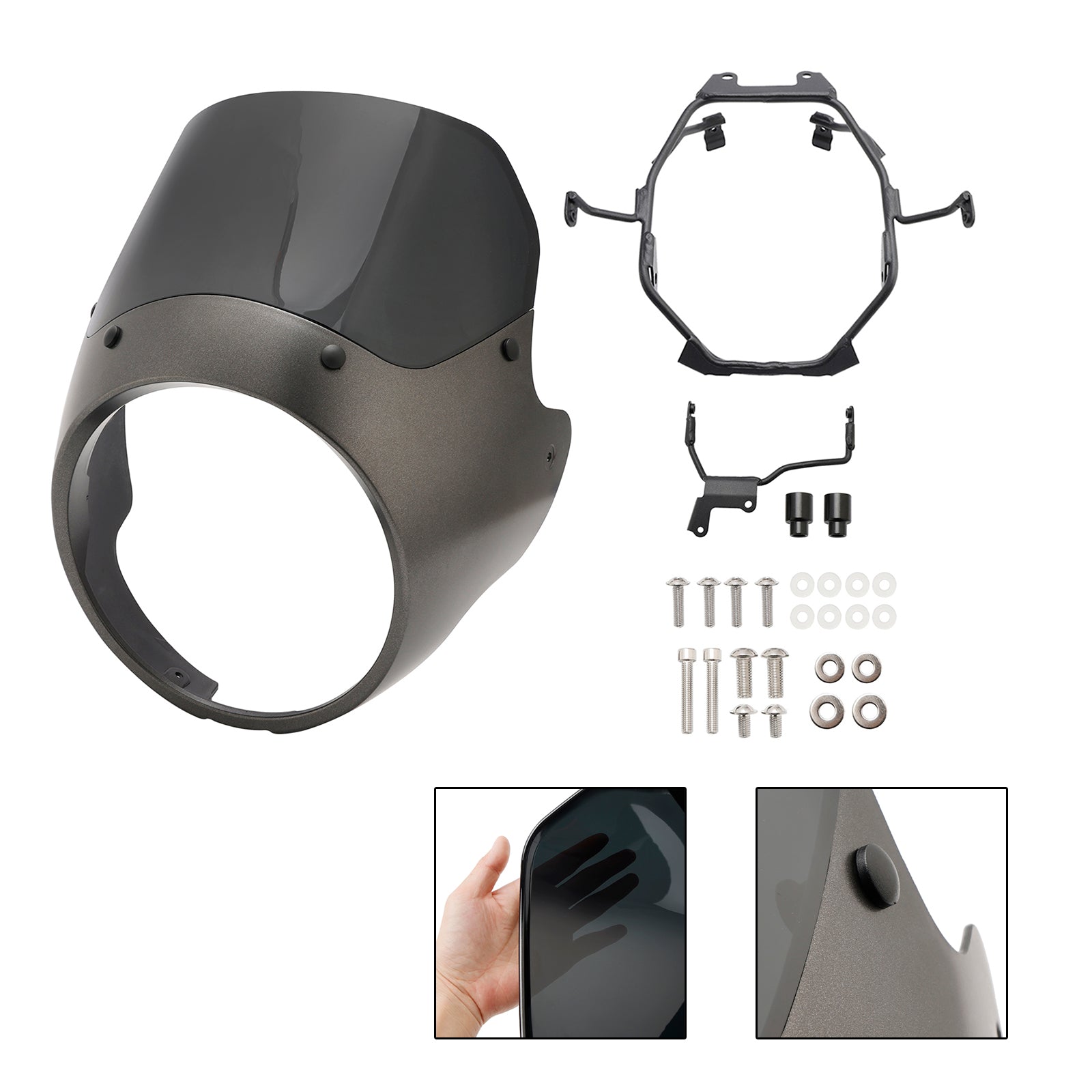 2023-2024 Honda GB350 GB350S vindrutan vindruta strålkastare