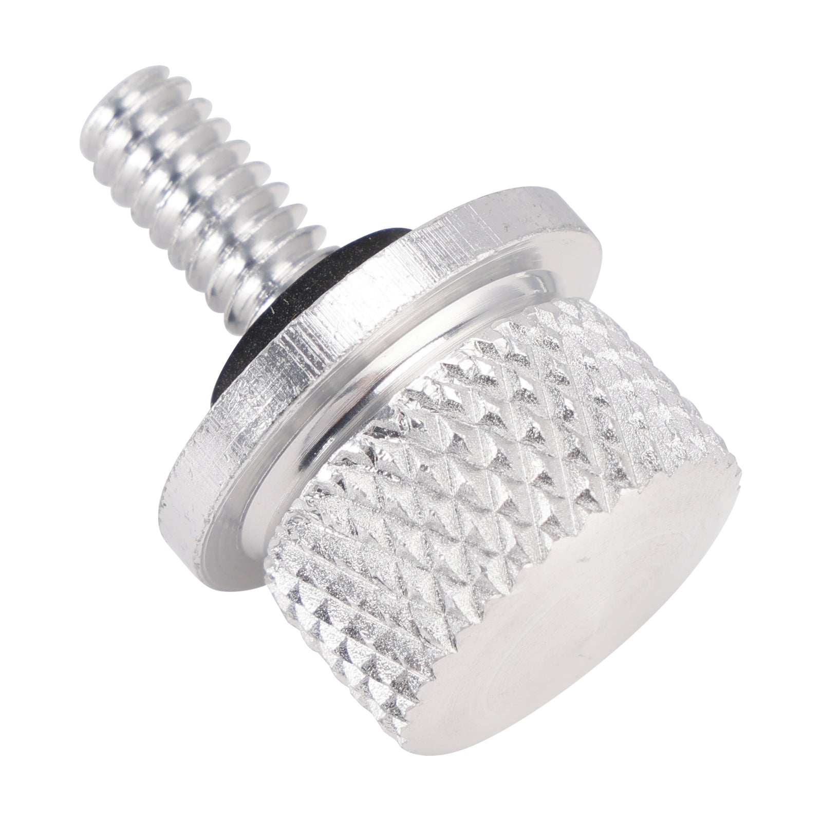 Touring Softail Dyna 1/4"-20 Silver Fender Seat Bolt Screw Quick Release