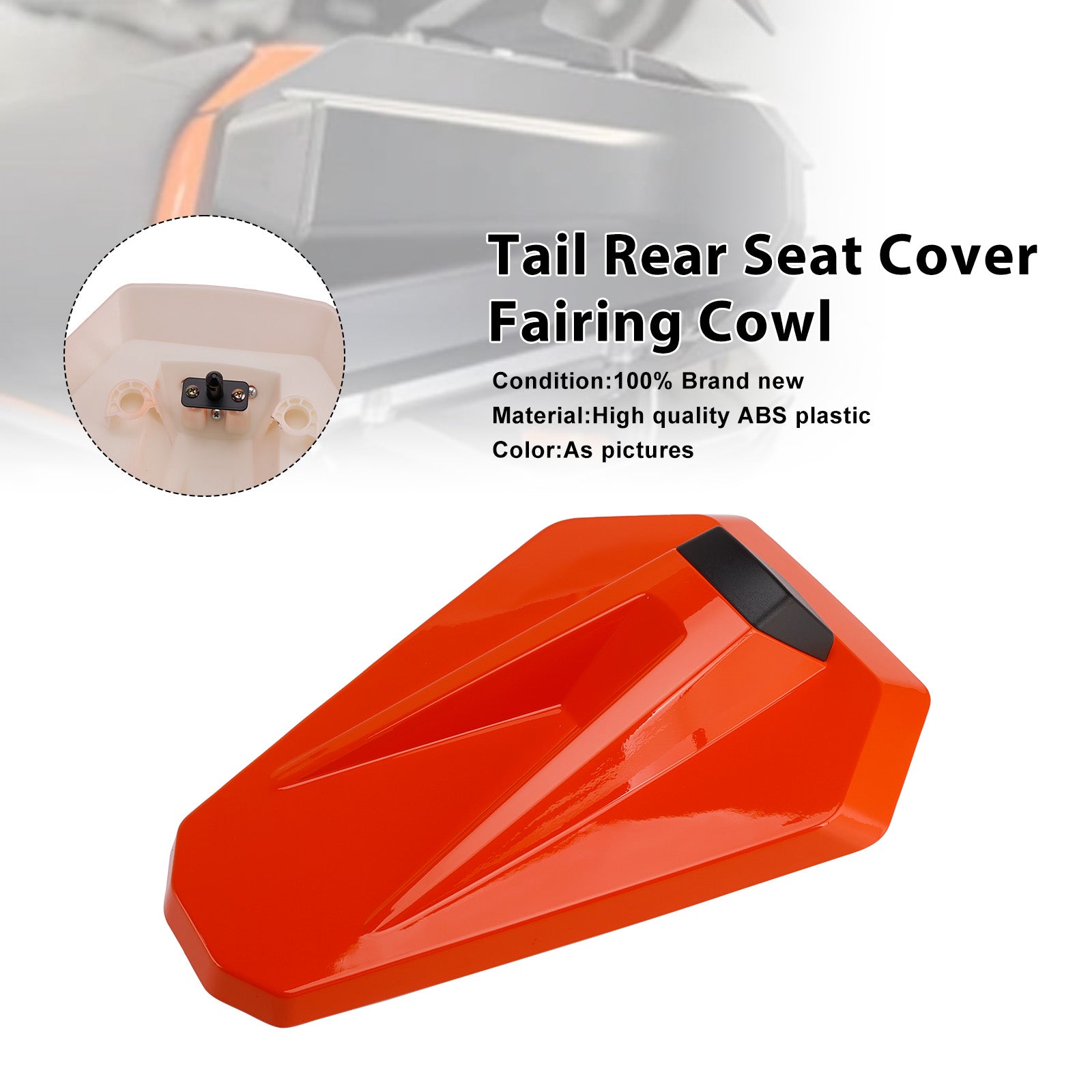 2024-2025 390 DukeTail Rear Seat Cover Fairing Cowl