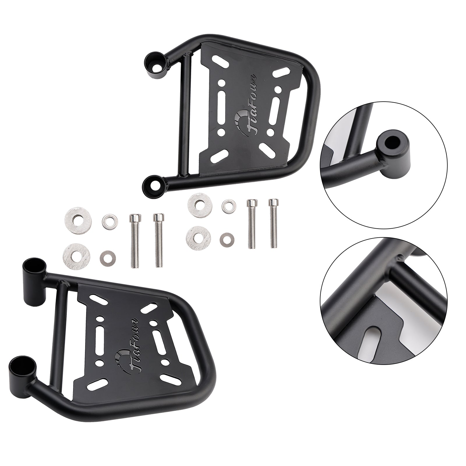 23-24 Eliminator 400 500 Luggage Rack Side Saddle Bag Mount Bracket Right