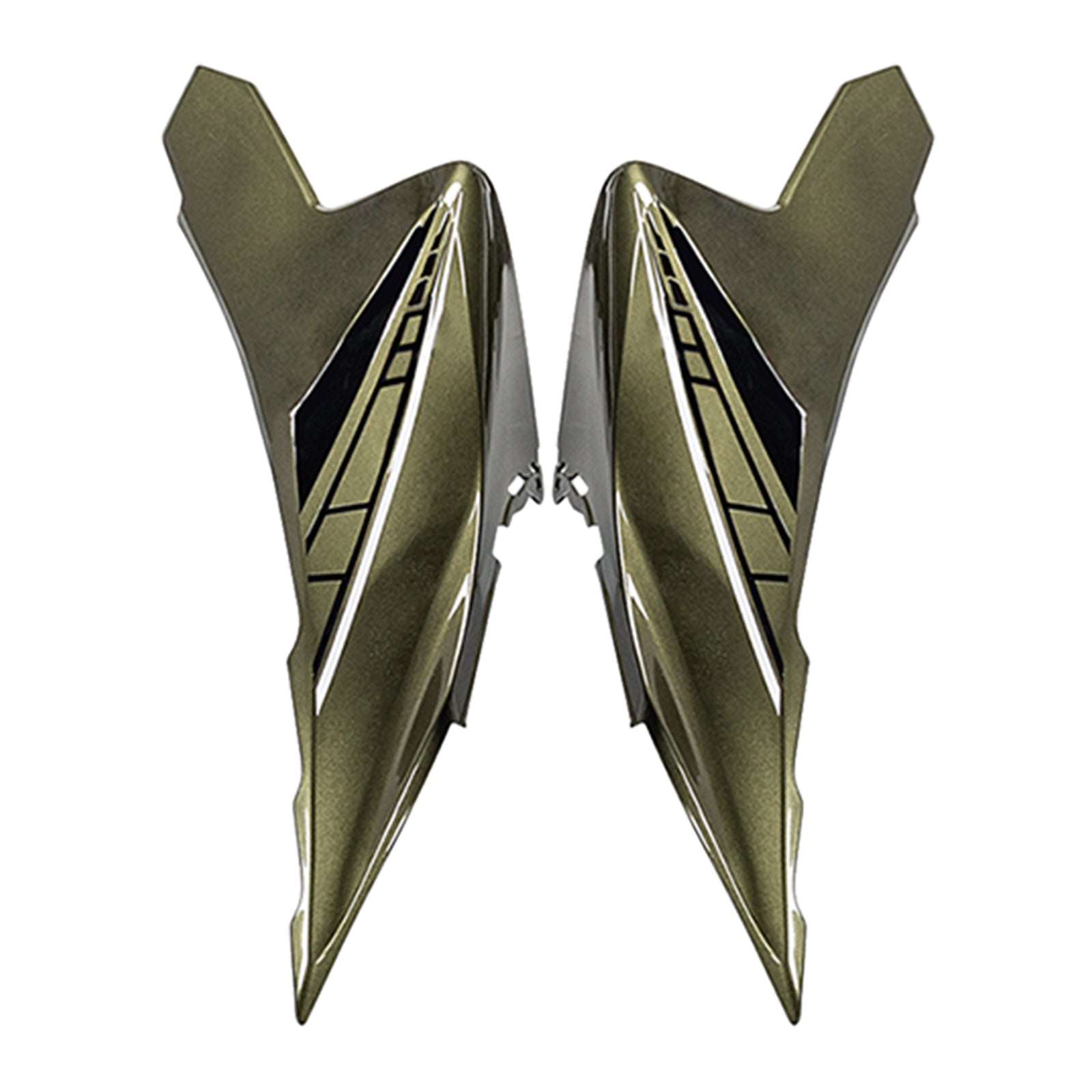 Amotopart 2022-2024 Kawasaki VERSYS 650 KLE ABS Kit de carenado verde oscuro