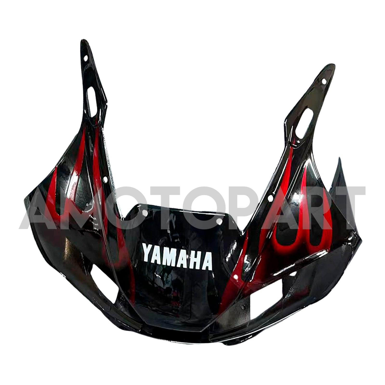 Amotopart 1998-2002 Yamaha YZF 600 R6 Black Red Fairing Kit