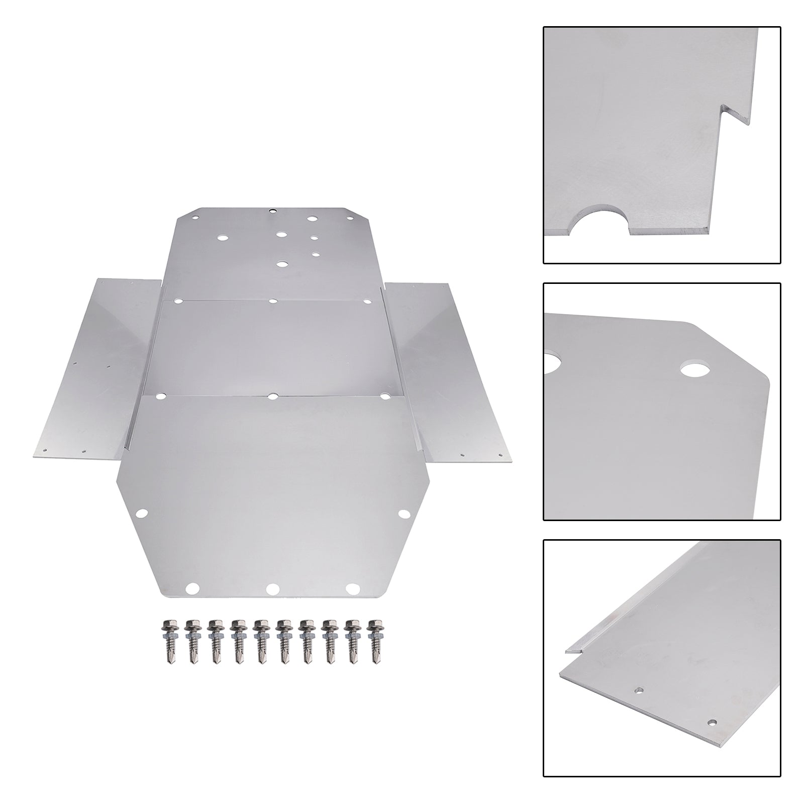 2008-2014 Polaris Rzr 800 15-16 S900 Skid Plate Aluminium Chassis Guard