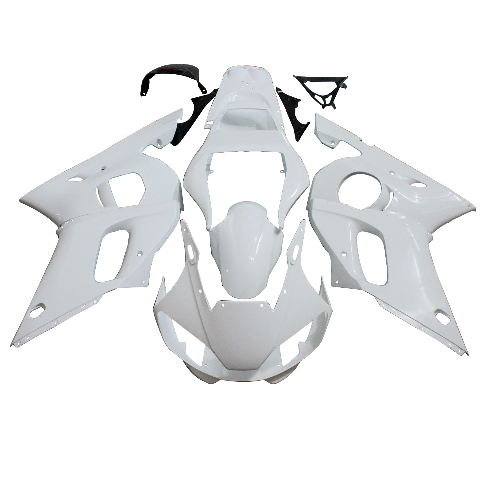 Amotopart 1998-2002 Yamaha YZF R6 Unparted Fairing Kit