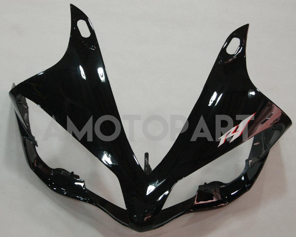 Amotopart 2007-2008 Yamaha YZF 1000 R1 Gloss Black Fairing Kit