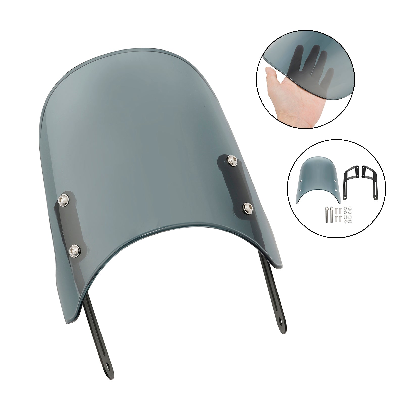 Scrambler 1200 XC XE 19-23 Street Twin 900 16-23 Windschutzscheibe