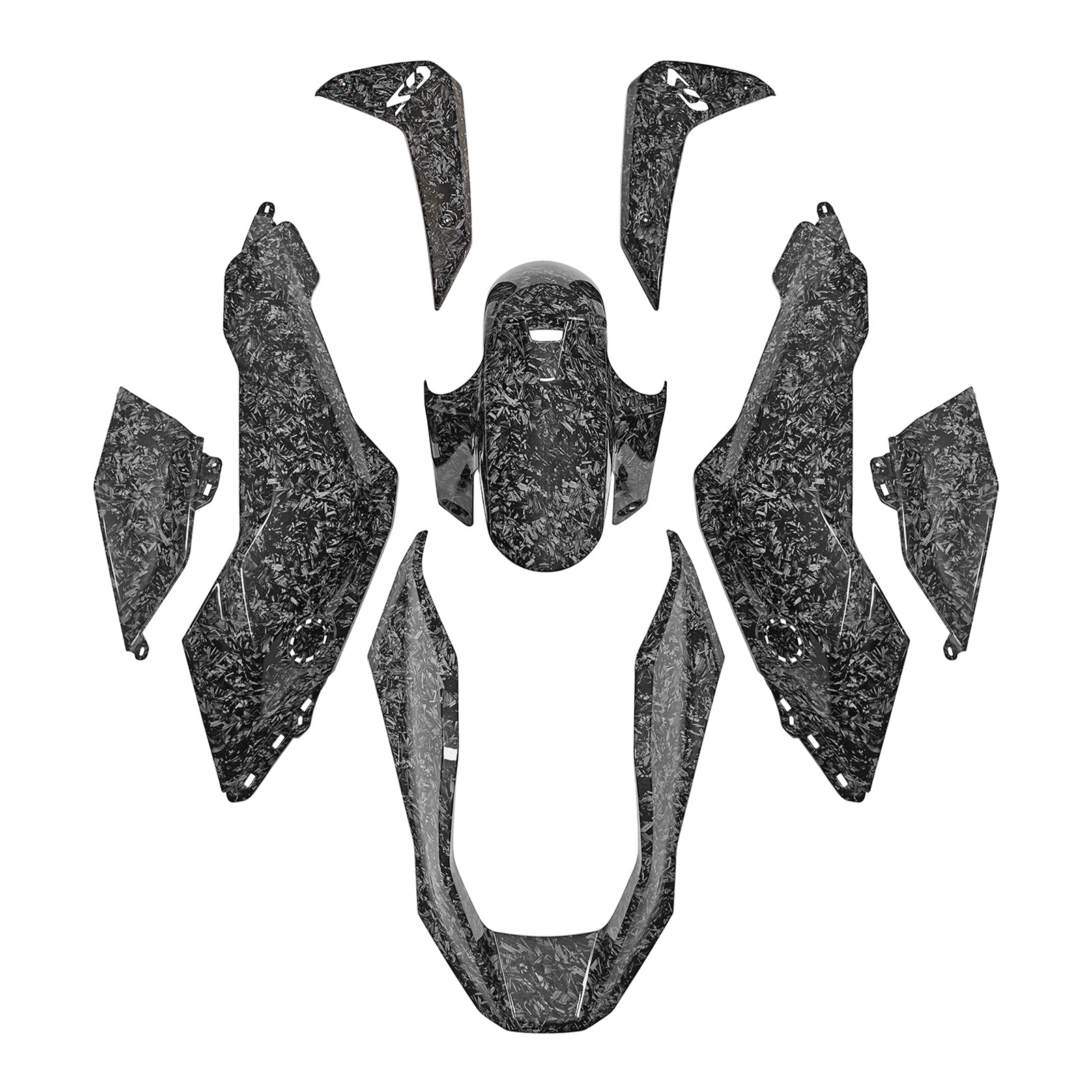 Amotopart 2024-2025 BMW R1300GS Forged Carbon Fiber Fairing Kit