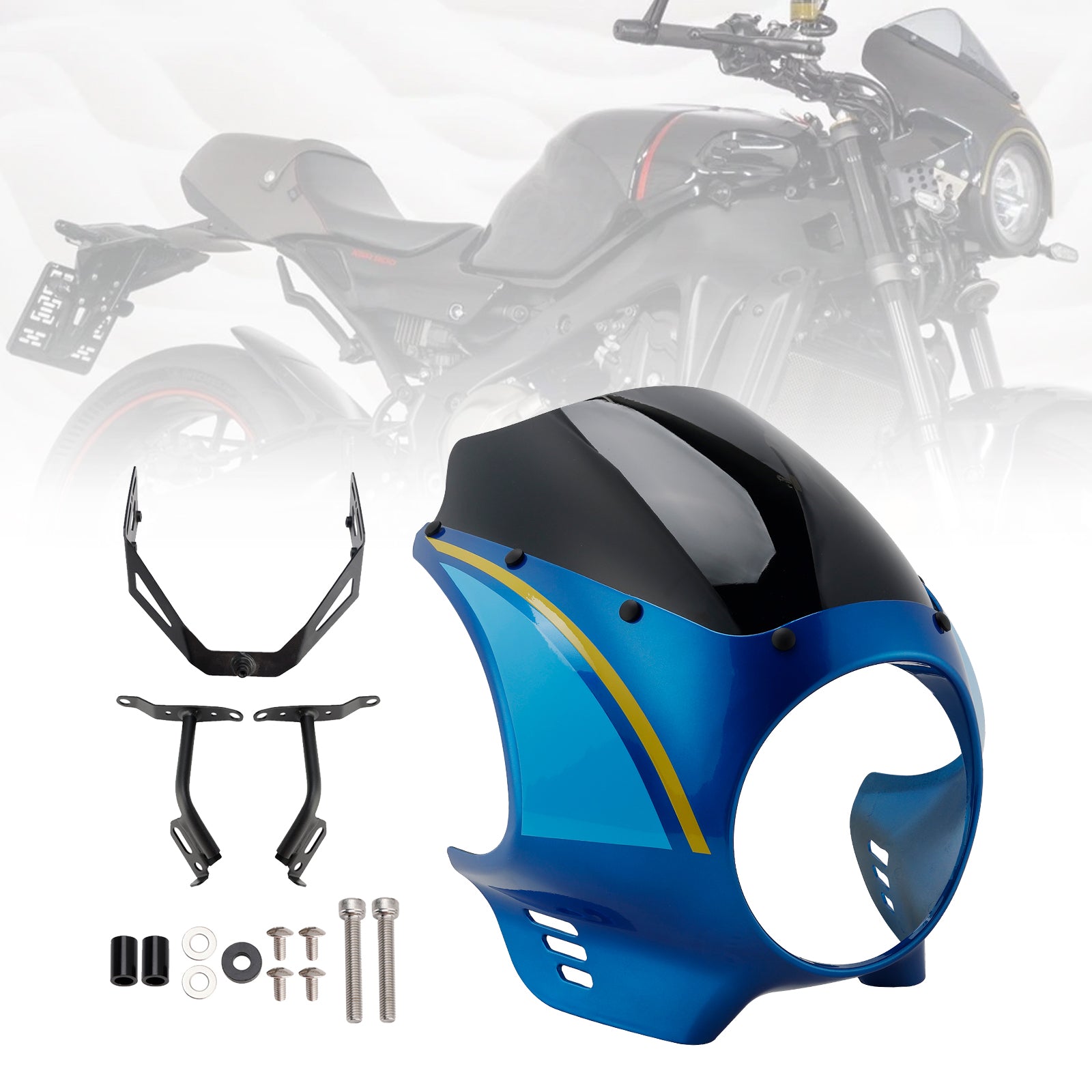 Yamaha XSR900 2022-2025 Headlight Fairing Windshield WindScreen