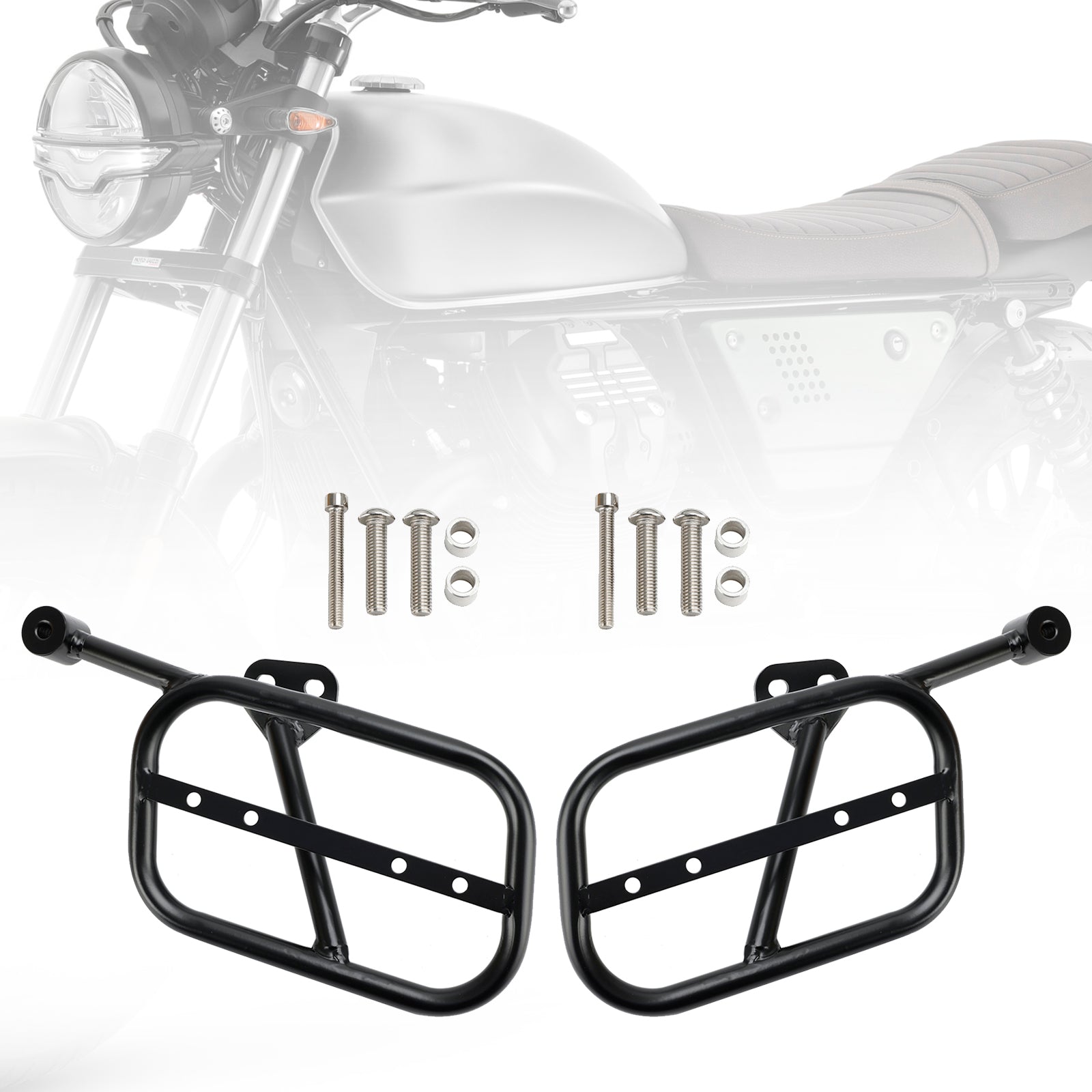 Soporte de montaje para alforjas Guzzi V9 Bobber Roamer 2018-2024