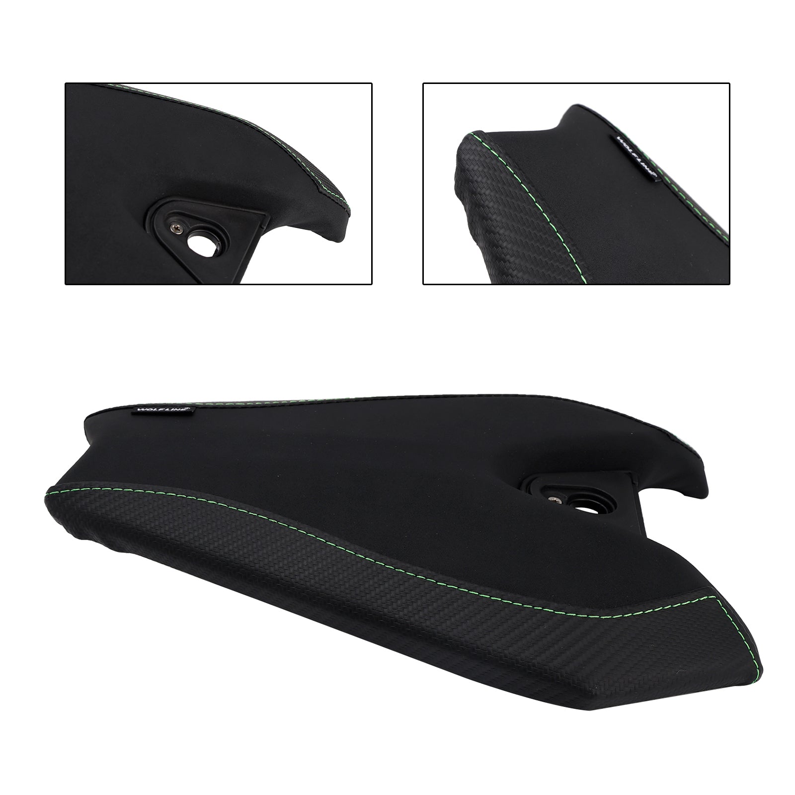 2014-2025 Kawasaki Z1000 24 Bagsædepassagersæde Pillion Pude flad
