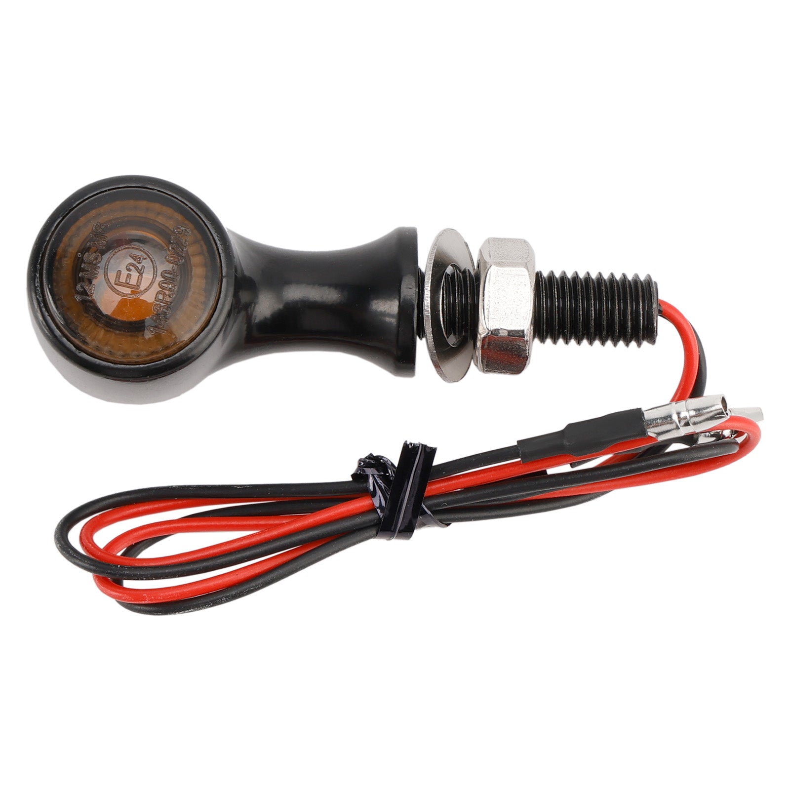 Universal Motorcycle 12V LED Turn Signal Indicator Light 8mm