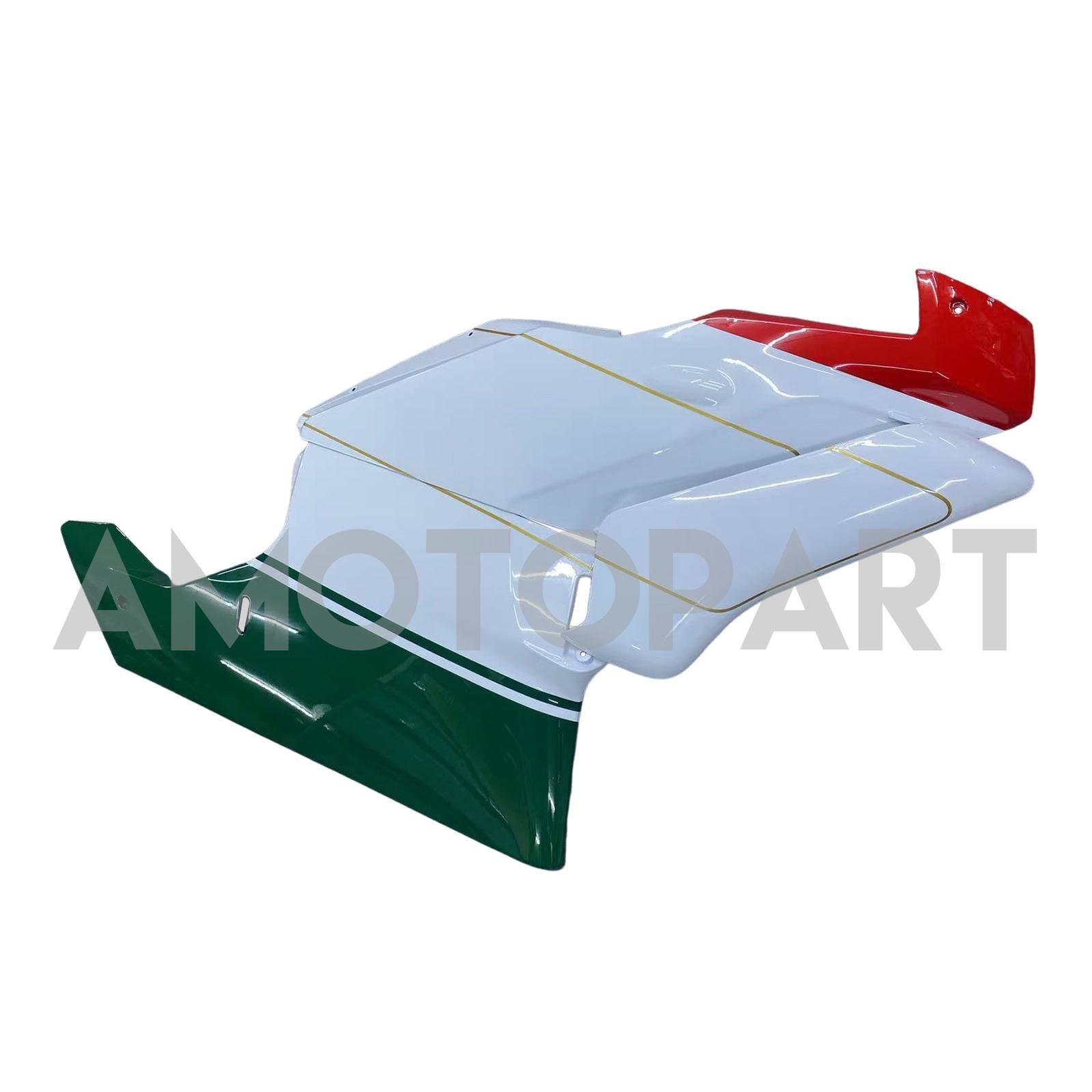 Amotopart 2003-2004 Ducati 999/749 Red White Green Fairing Kit