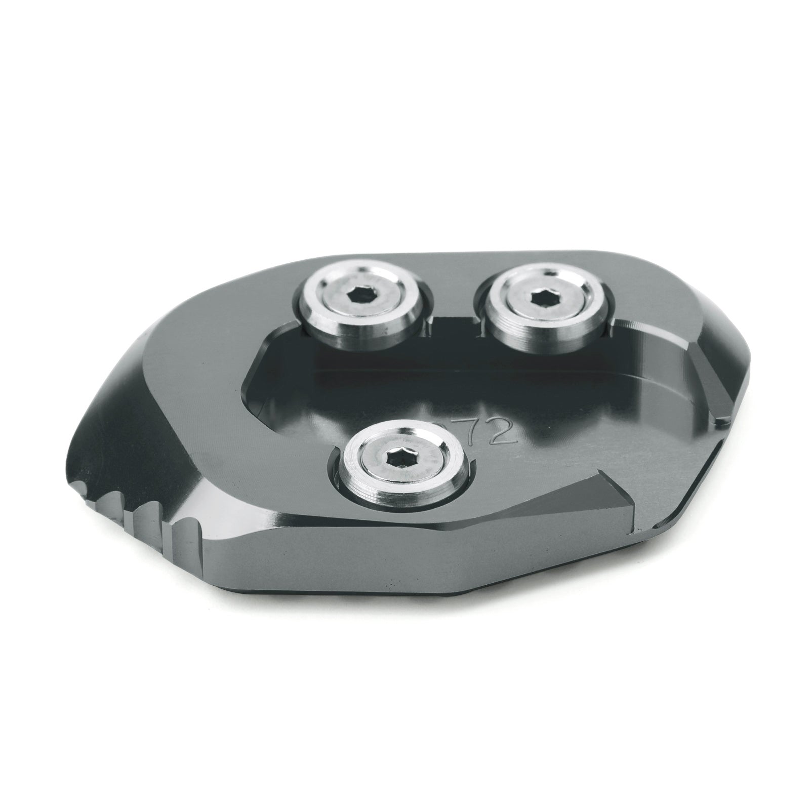 2018-19 HONDA CB1000R Side Stand Extension Kickstand Enlarger Plate Titanium