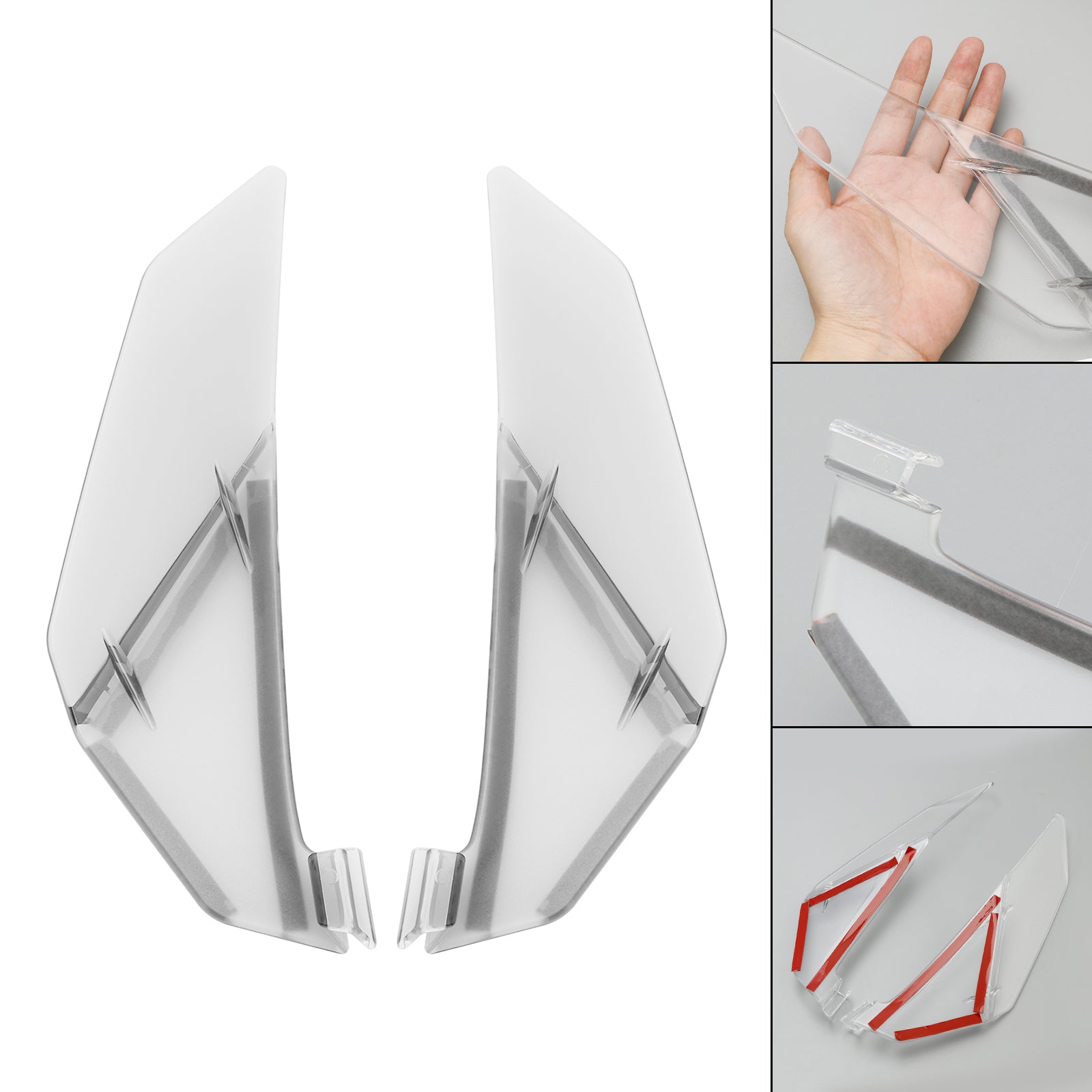 Paneles laterales de placa de parabrisas Honda XL750 Transalp 2023