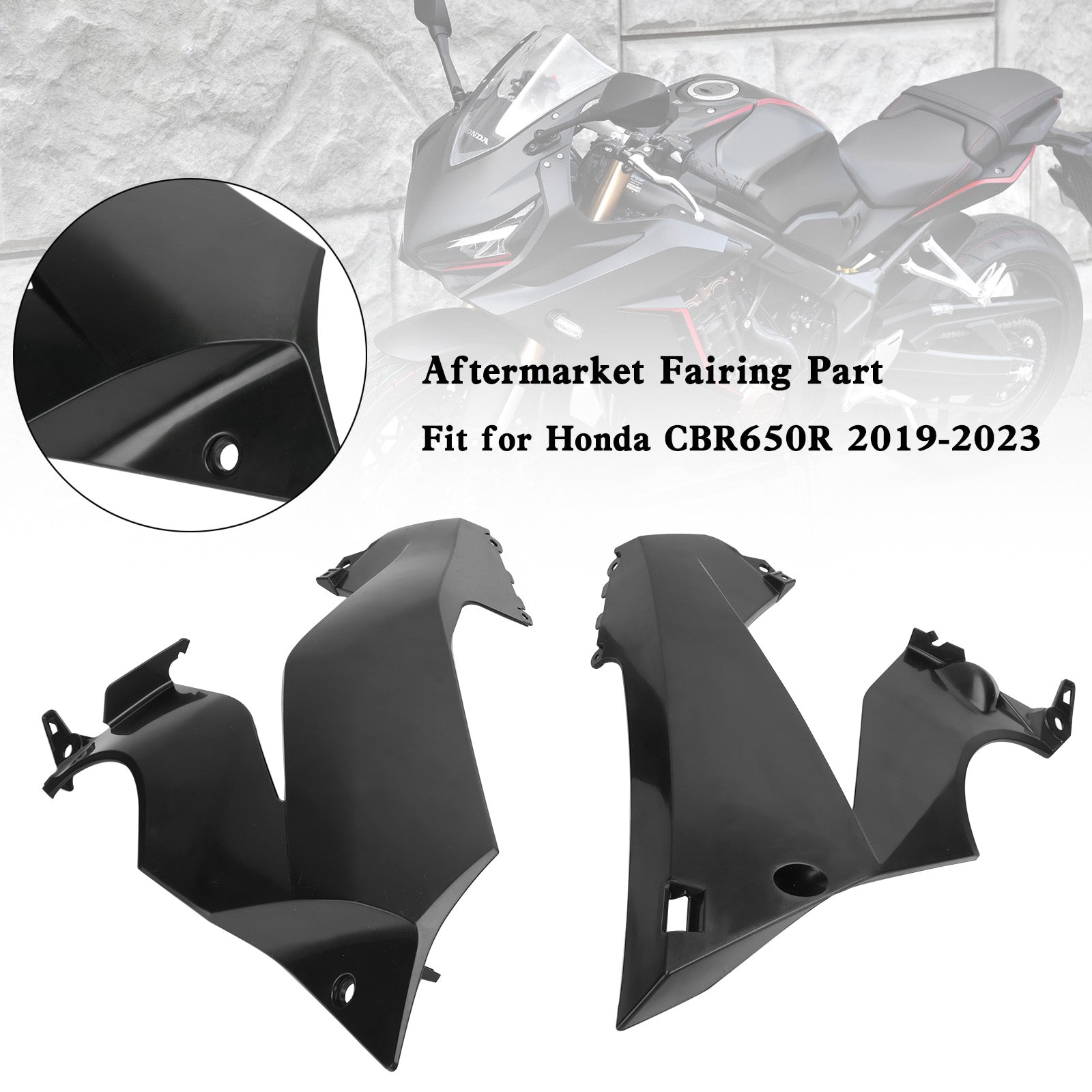 2019-2023 Honda CBR650R Umalet sidepanel Fairing Cowl