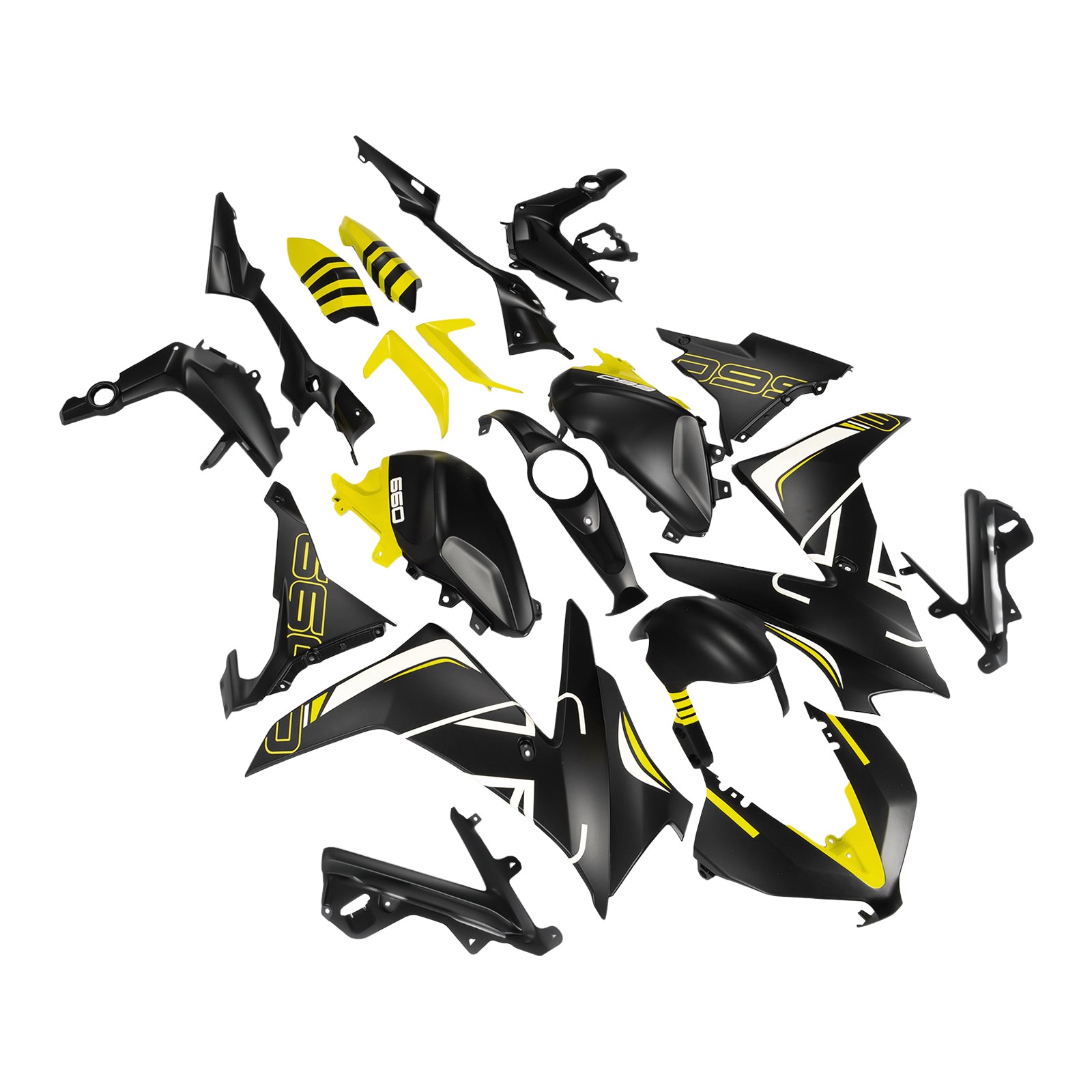 Amotopart 2024-2025 Triumph Daytona 660 Fairing Kit