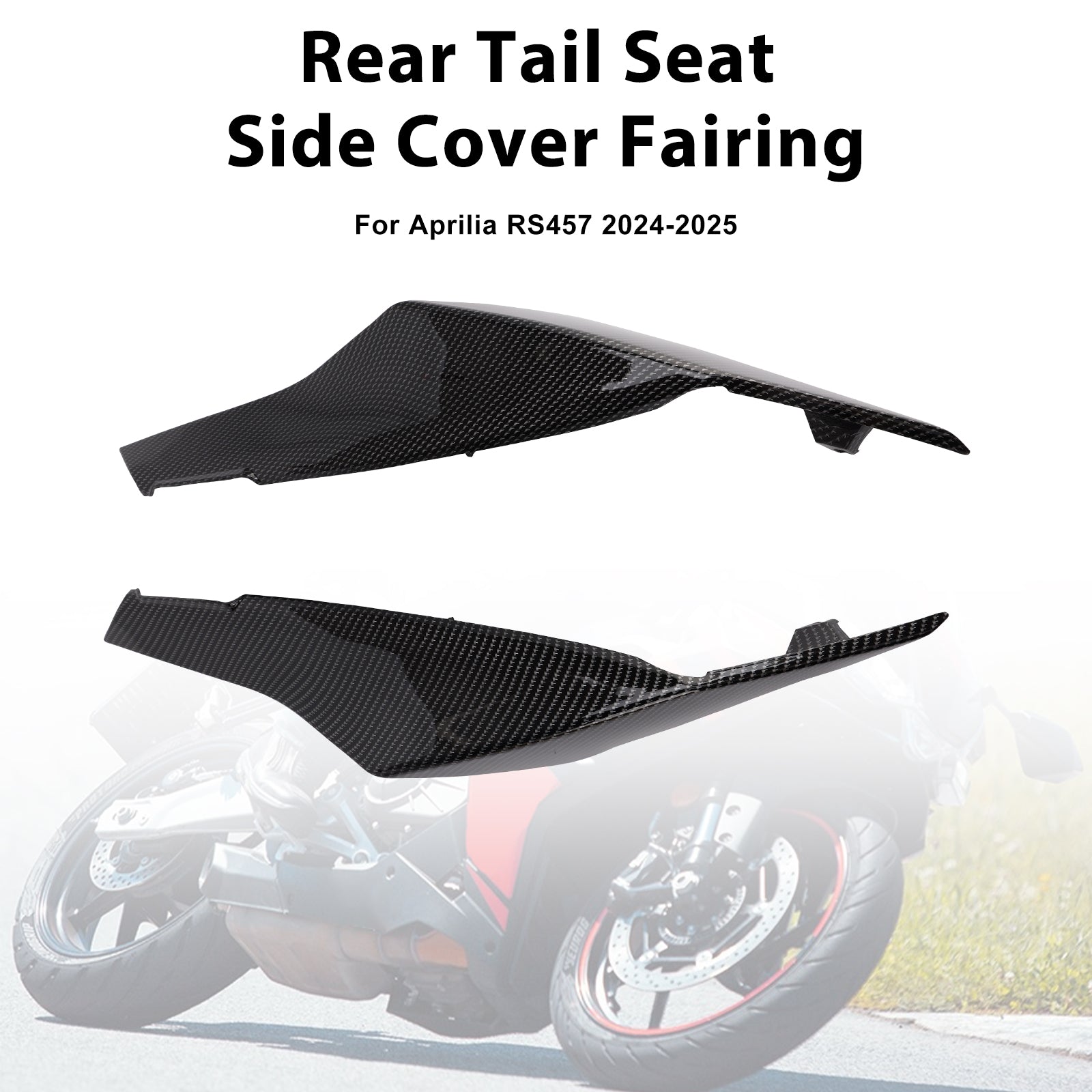2024-2025 Aprilia RS457 RS 457 Rear Tail Seat Side Cover Fairing