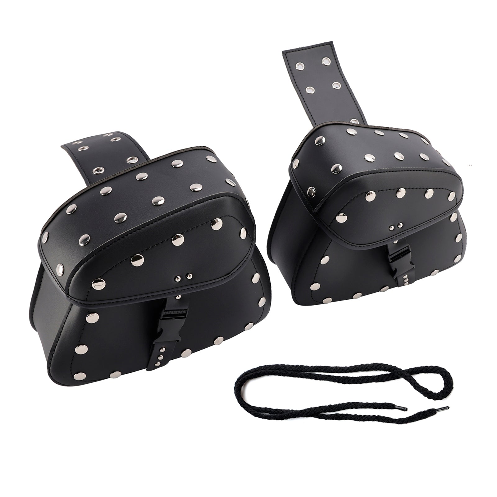 SVARA SIDA SADDLEVAGSVÄG BAG Bagage Pouch Storage Black 22l For Motor Bike