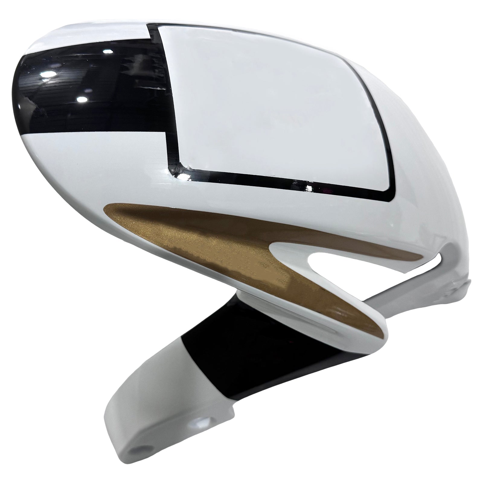 Amotopart 13-26 US-version. & 13-23 Europeisk version Honda CBR600RR Svart&Wvit kåpsats
