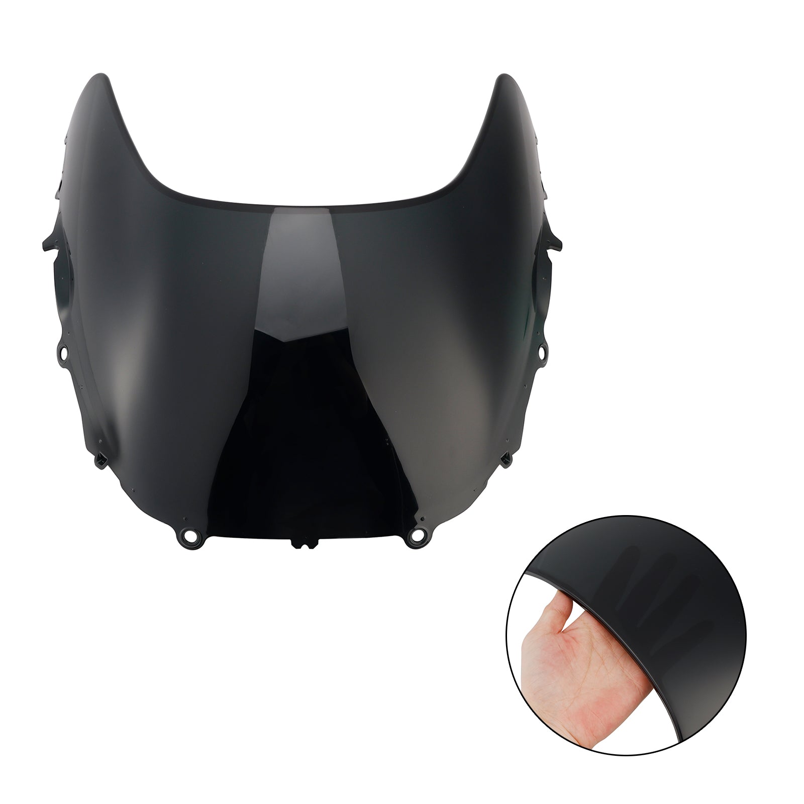 2024-2025 YAMAHA XSR900 GP vindrutan vindruta + fäste