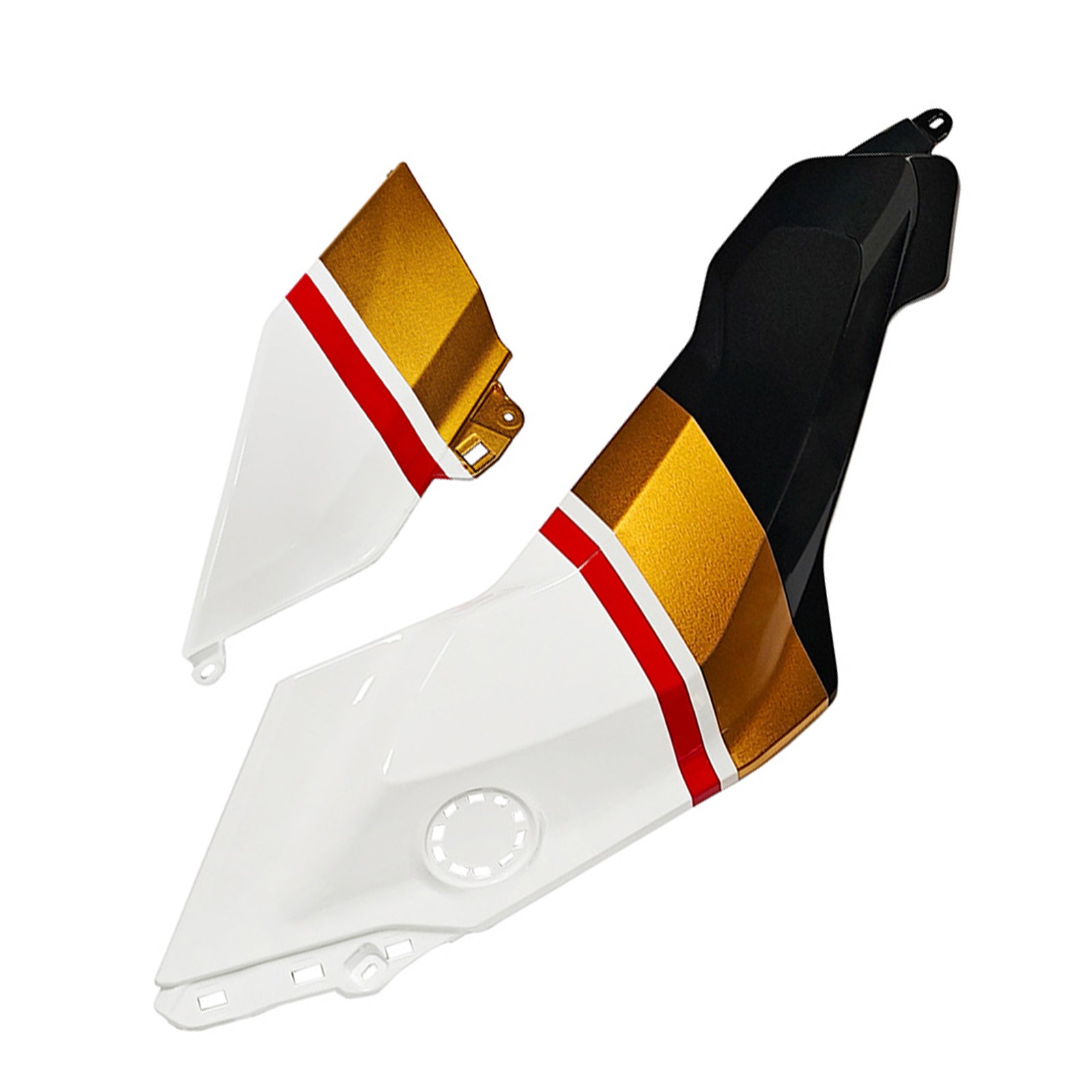 Amotopart 2024-2025 BMW R1300GS Black Gold White Fairing Kit