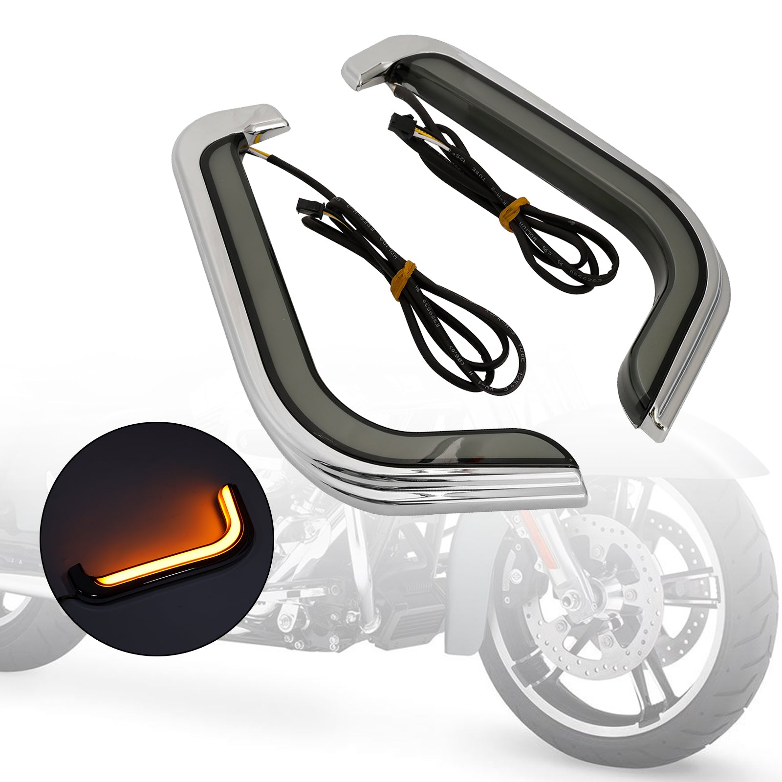 Tracer Lower Accent Lights 2956 för FLHTCU Electra Glide 2006-2013
