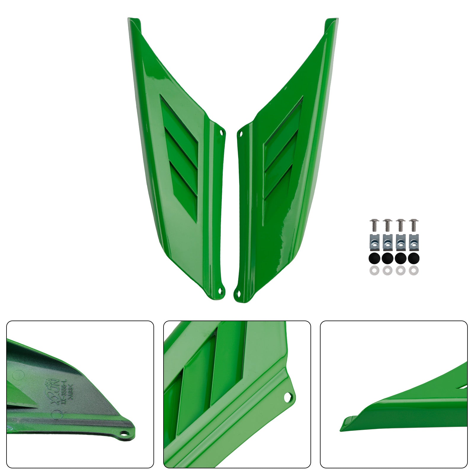 Kawasaki NINJA ZX-4R ZX-4RR 2023-2025 Rear Tail Wing Fixed Wing Fairing