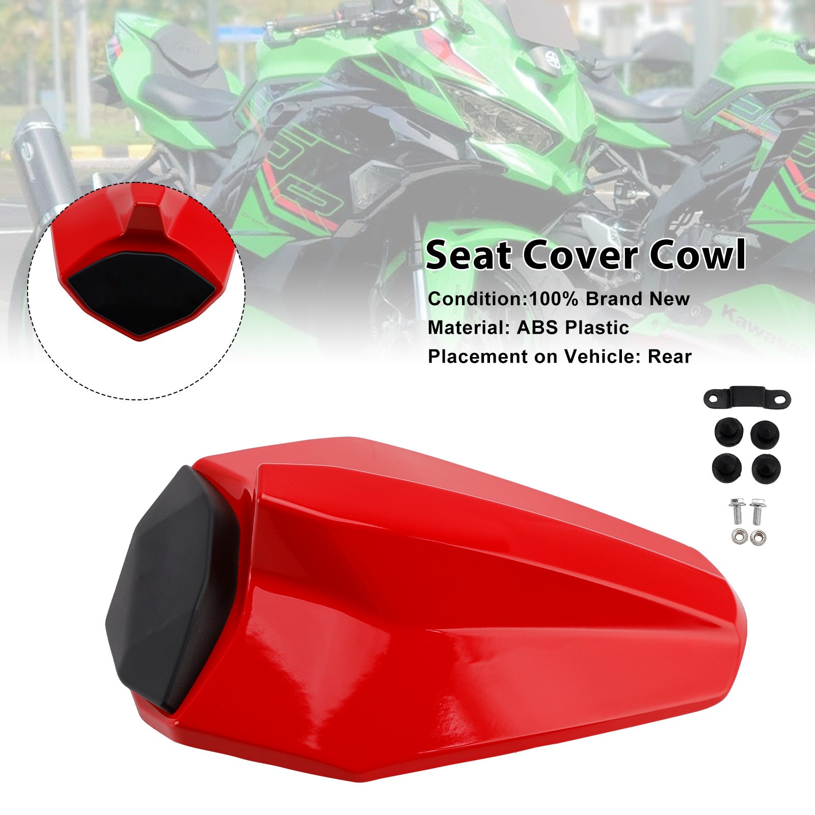 Kawasaki ZX25R ZX4R ZX4RR 20-25 Racing Tail Rear Seat Fairing Cowl
