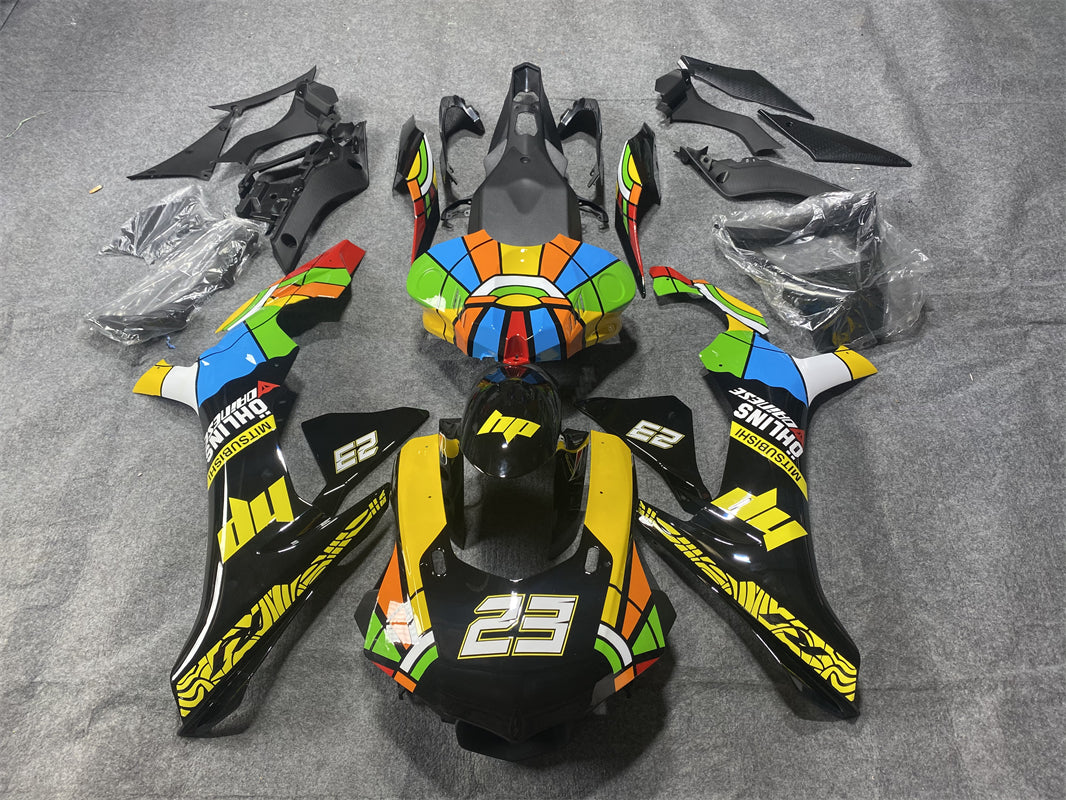 Amotopart Yamaha 2015-2019 YZF 1000 R1 Multicolor Fairing Kit