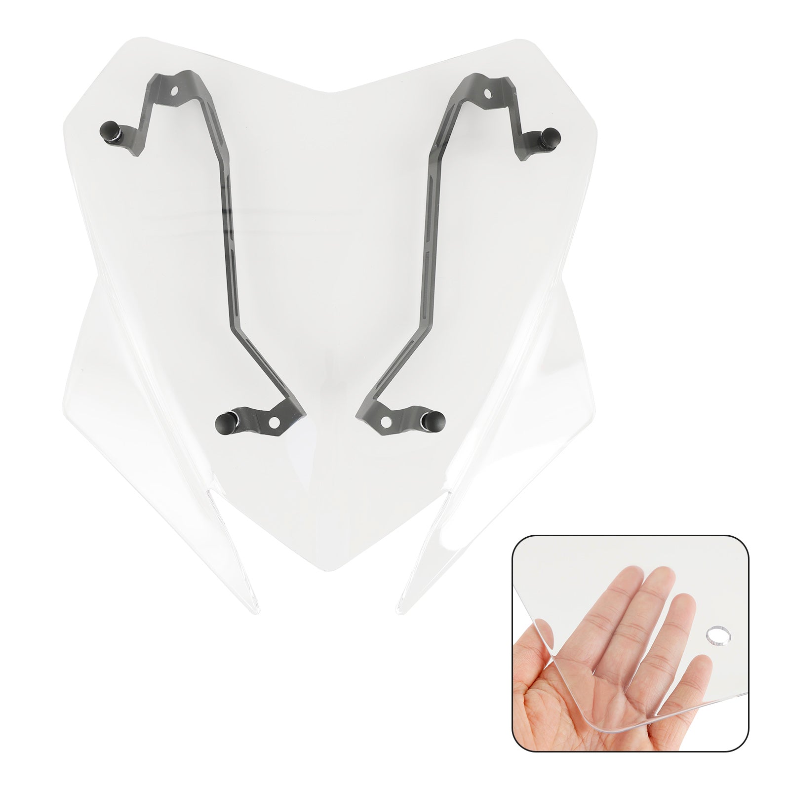 En pare-brise Ajustement pour Ducati Multistrada V4/S/S Sport 2021-2023