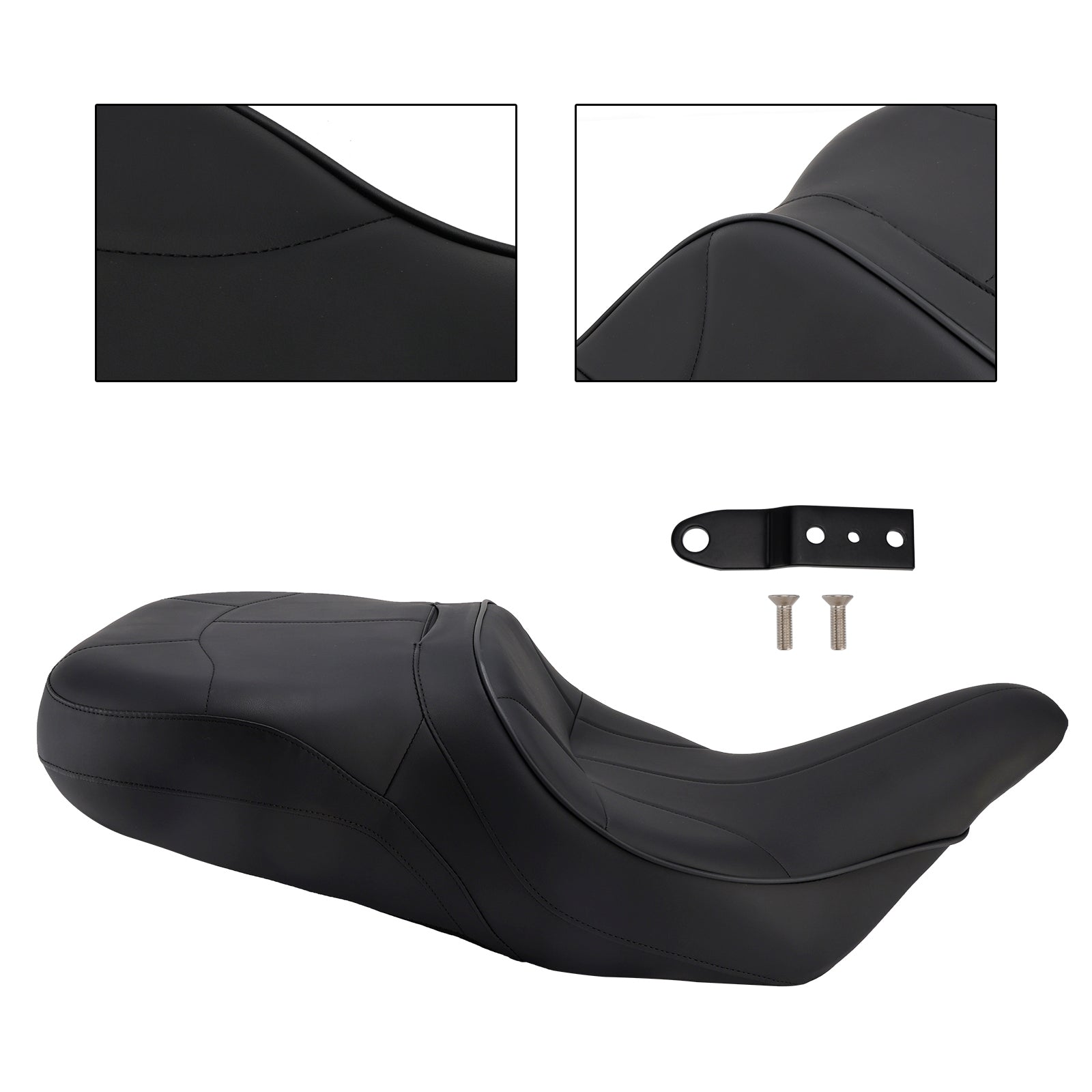 97-07 Touring Road King Type Complete Cushion Rider Passenger Seat Fits