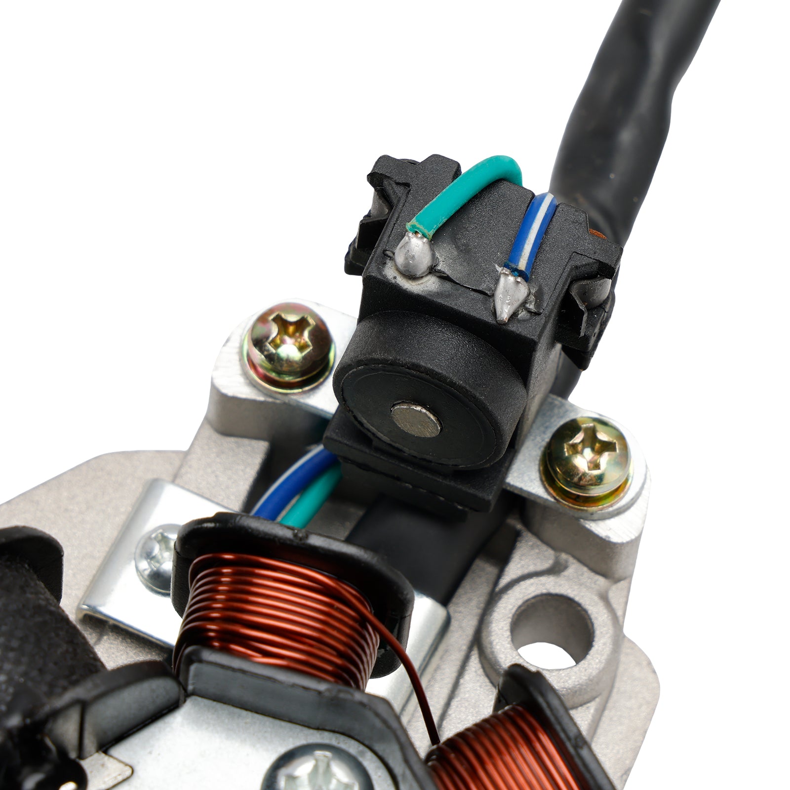 91-98 Honda CG 125 97-20 XLR125 Kick Poles Zündstator Basis ASSY 31120-KFC-901