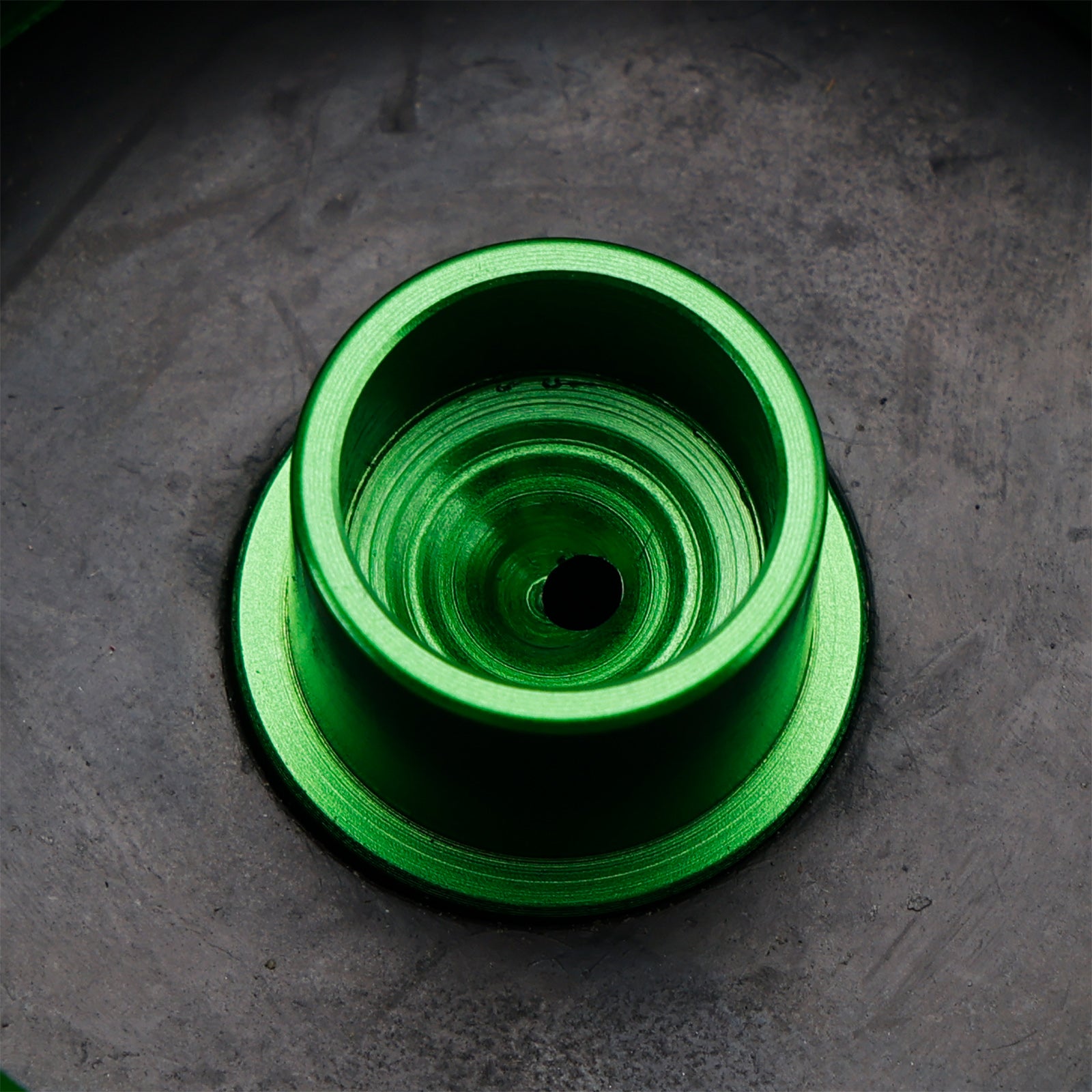 2000-2013 Kawasaki KX65 KX85 KX100 KX125 Aluminum Fuel Tank Cap w/Vent Green