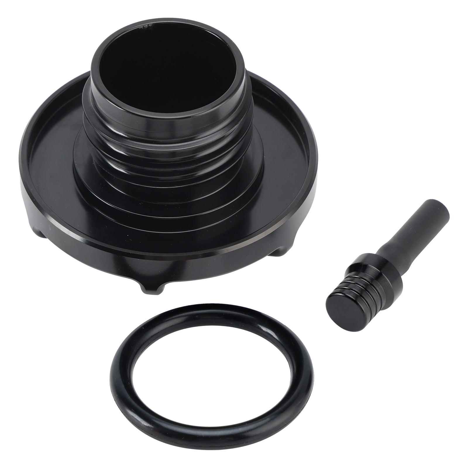 Softail Low Rider S ST Touring Aluminum Fuel Petrol Gas Cap with Vent Hose