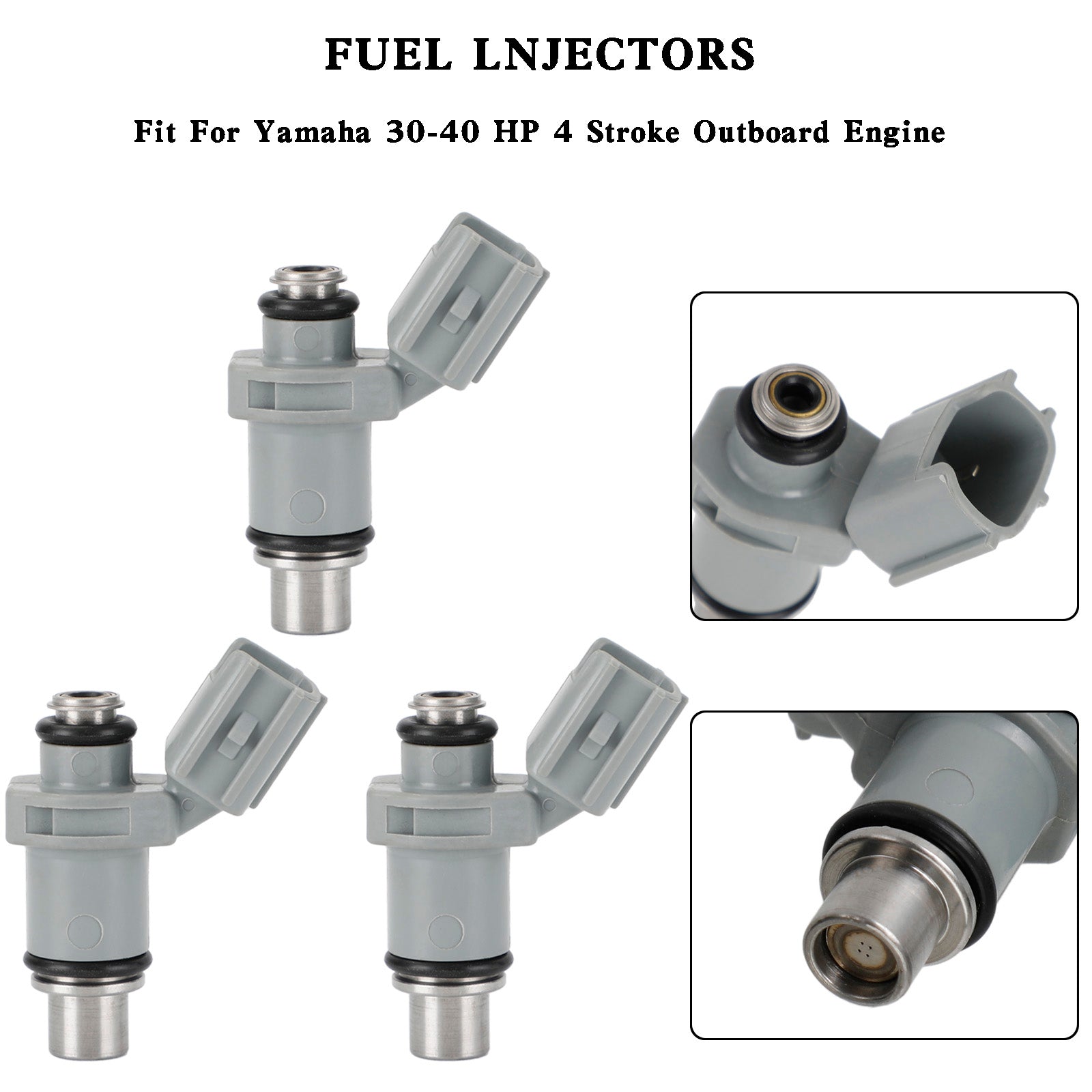 3PCS Yamaha Buitenboordmotor F 30HP 40HP 4 Takt 6BG-13761-00 Injectoren