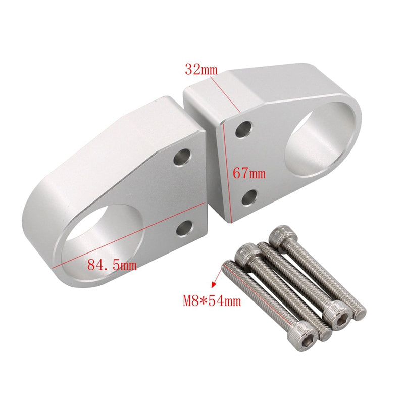 Elevadores de manillar de aluminio Billet aptos para Honda VFR800 VFR 800 F 2014-2020